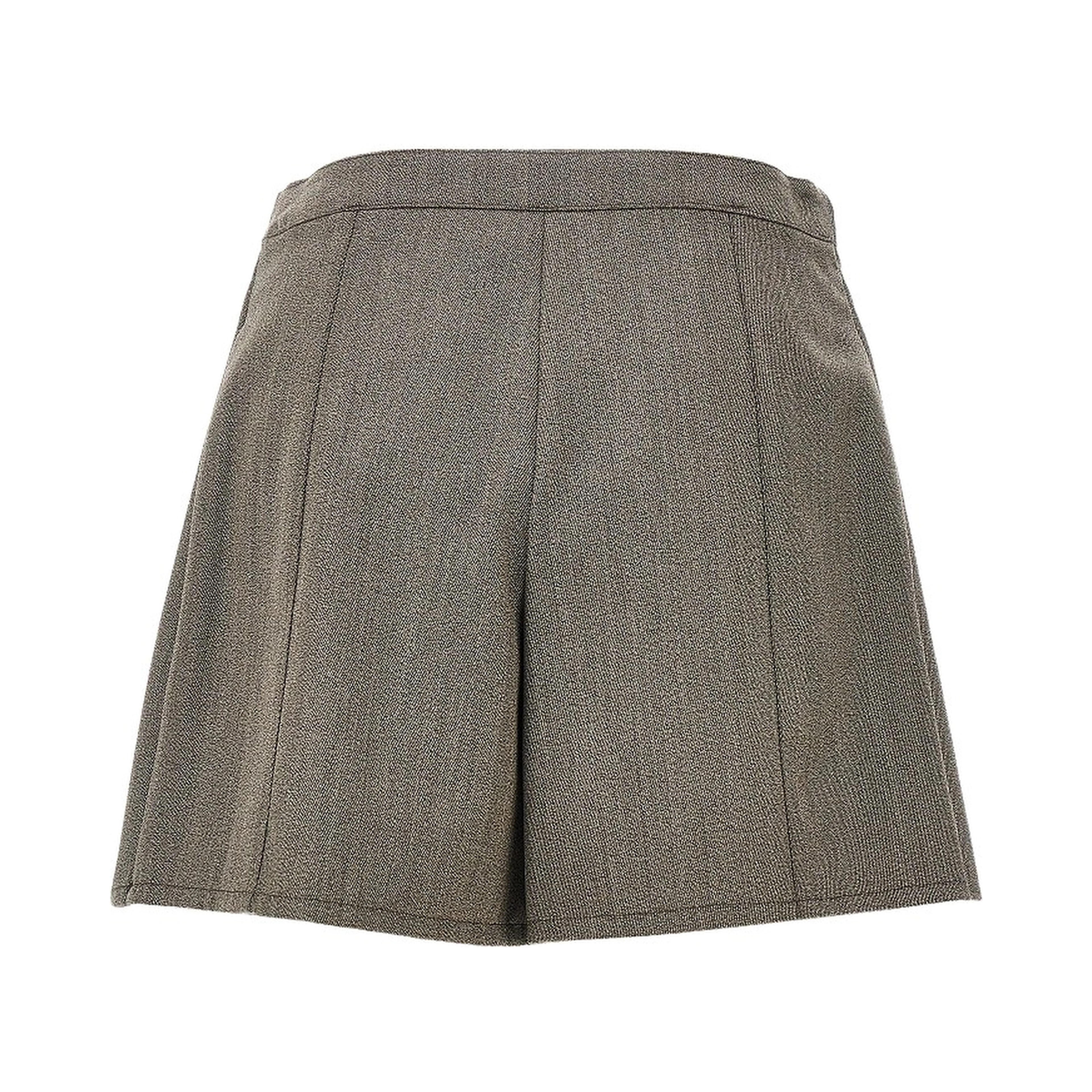 Wool twill skorts