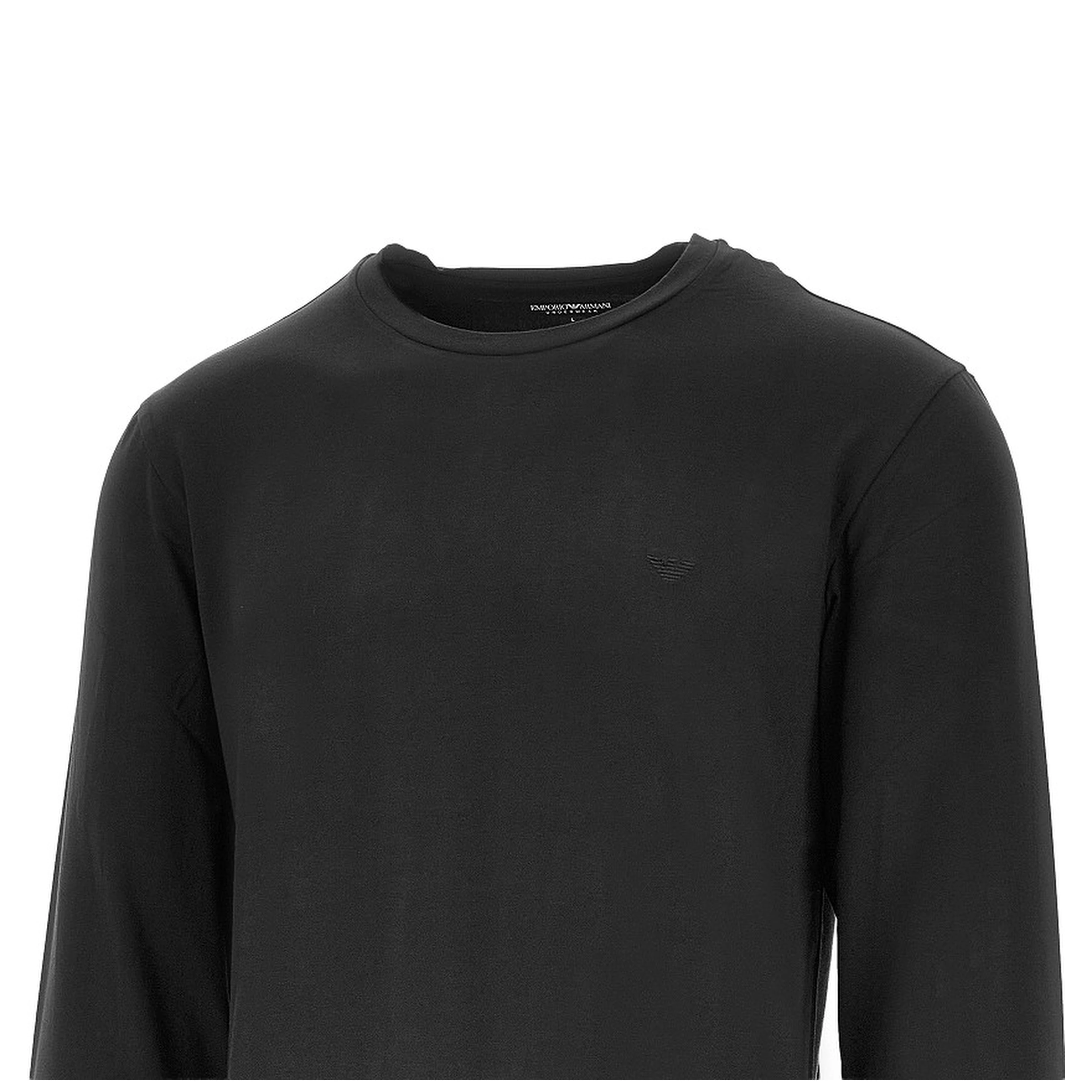 Stretch jersey T-shirt with Eagle embroidery