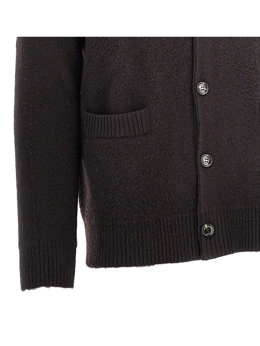 Virgin wool cardigan