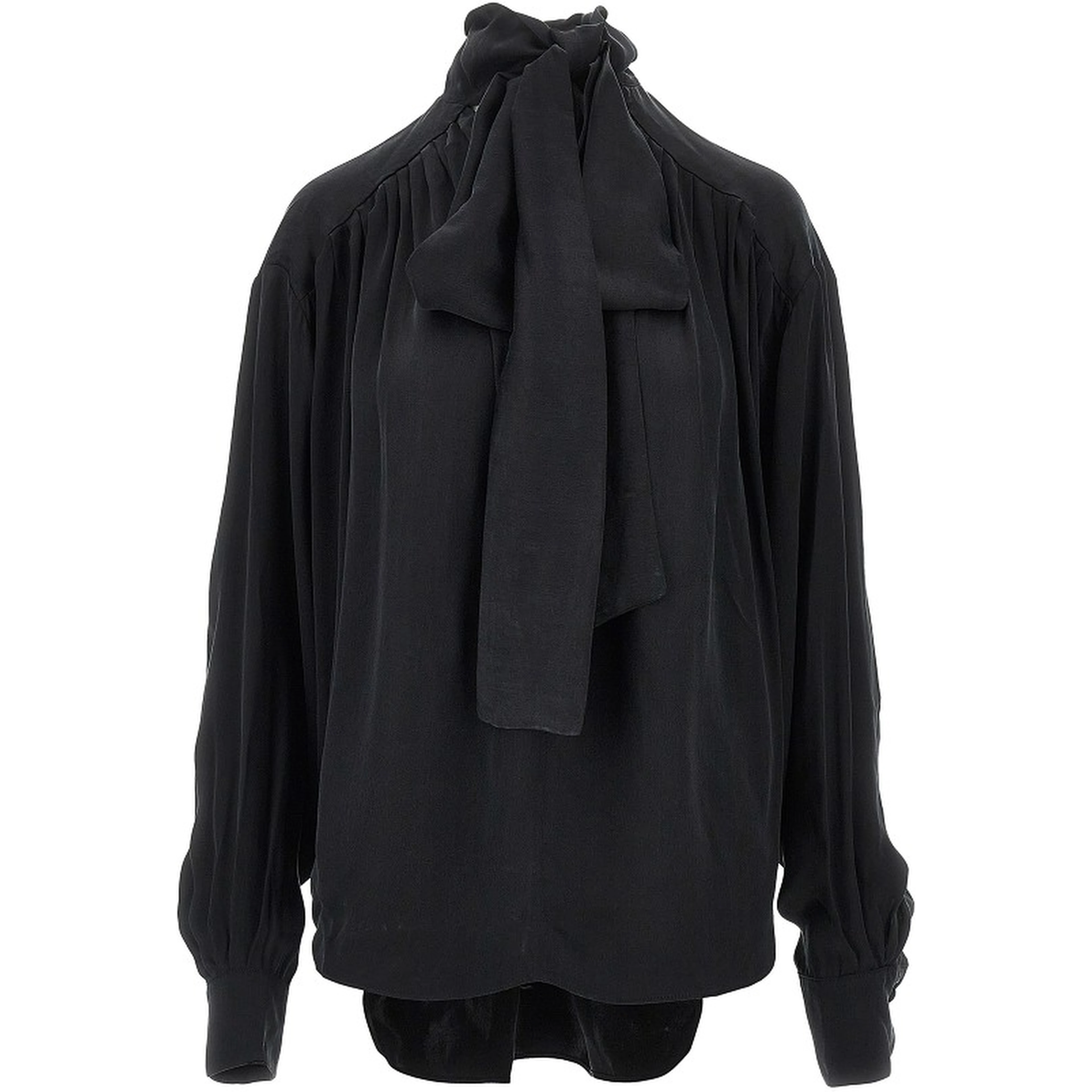 'Mathilda' satin blouse