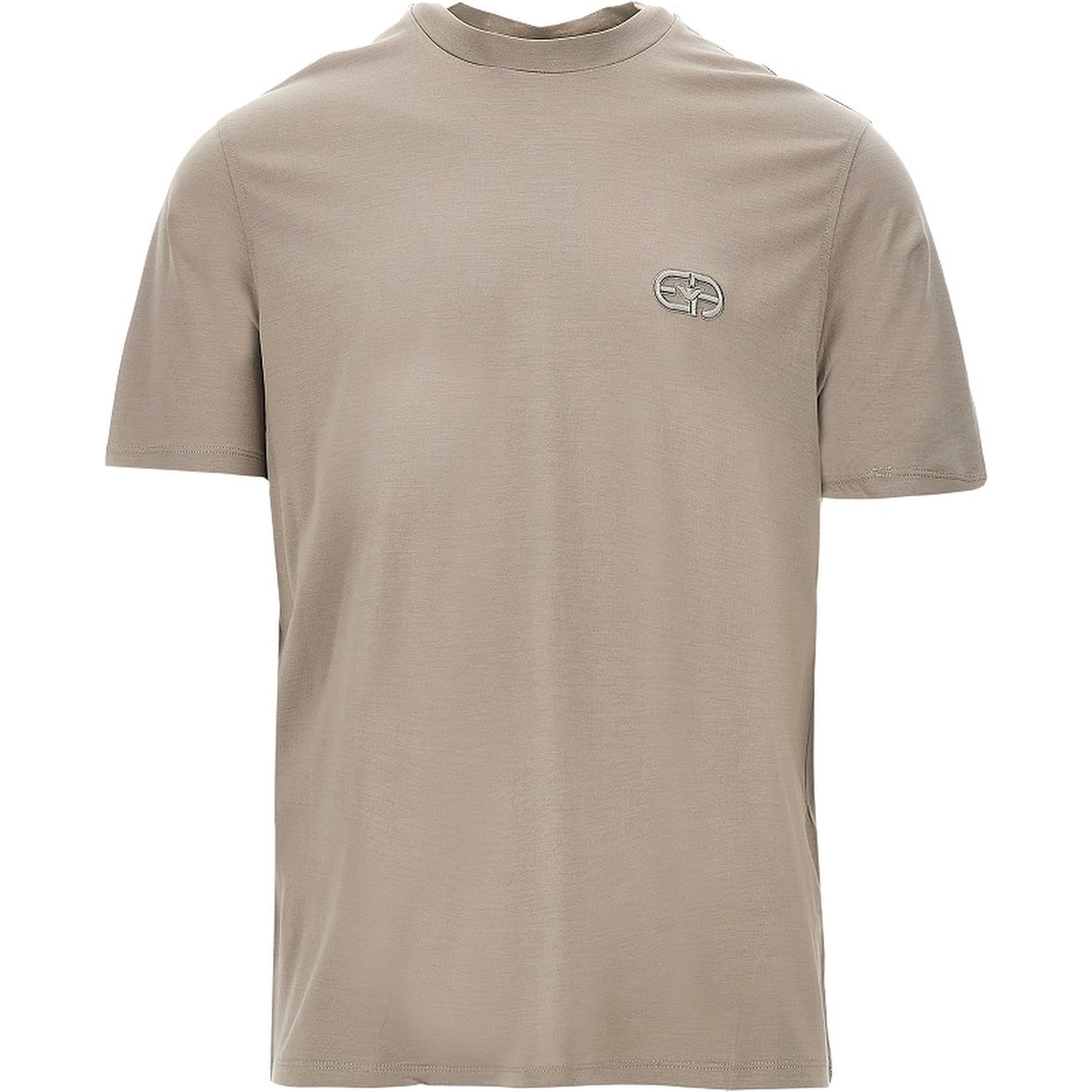 Lyocell-blend jersey T-shirt with embroidery