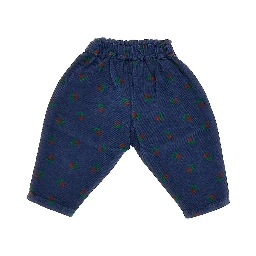 Stamp Bloom corduroy pants