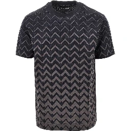 Jacquard jersey T-shirt