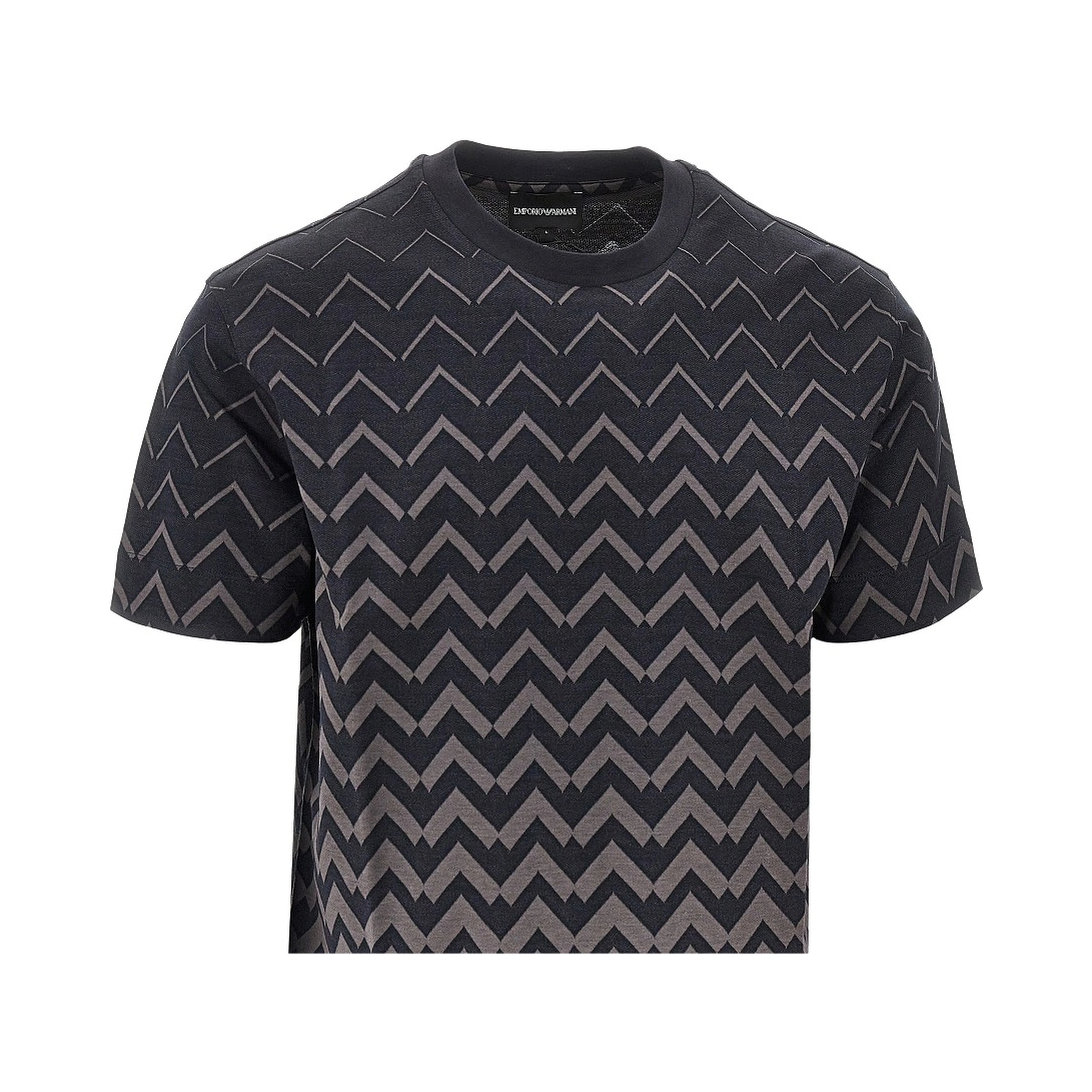 Jacquard jersey T-shirt