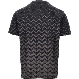 Jacquard jersey T-shirt