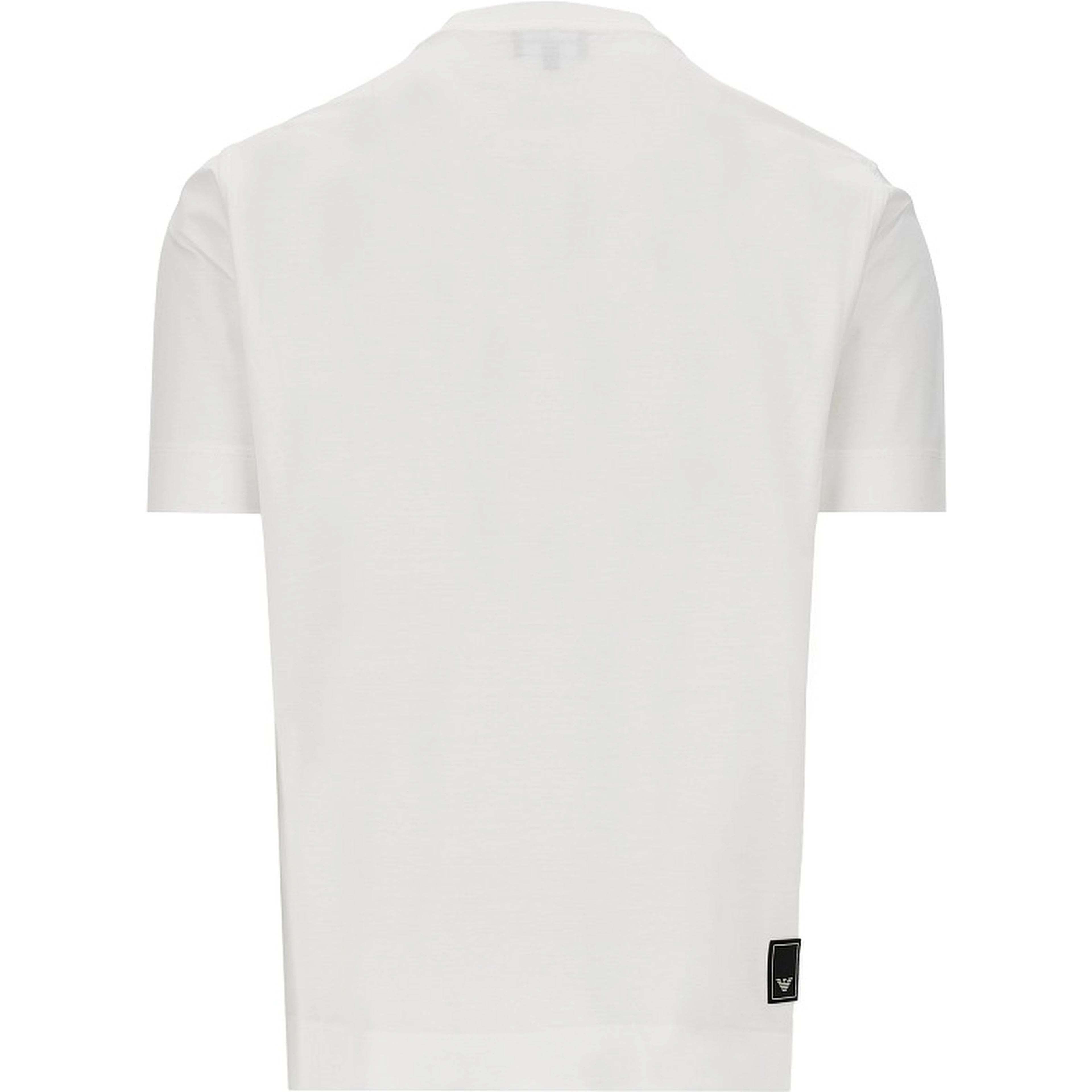 Lyocell and cotton blend T-shirt with logo