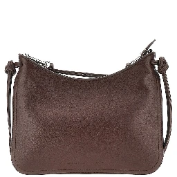 Leather small 'Gig' shoulder bag