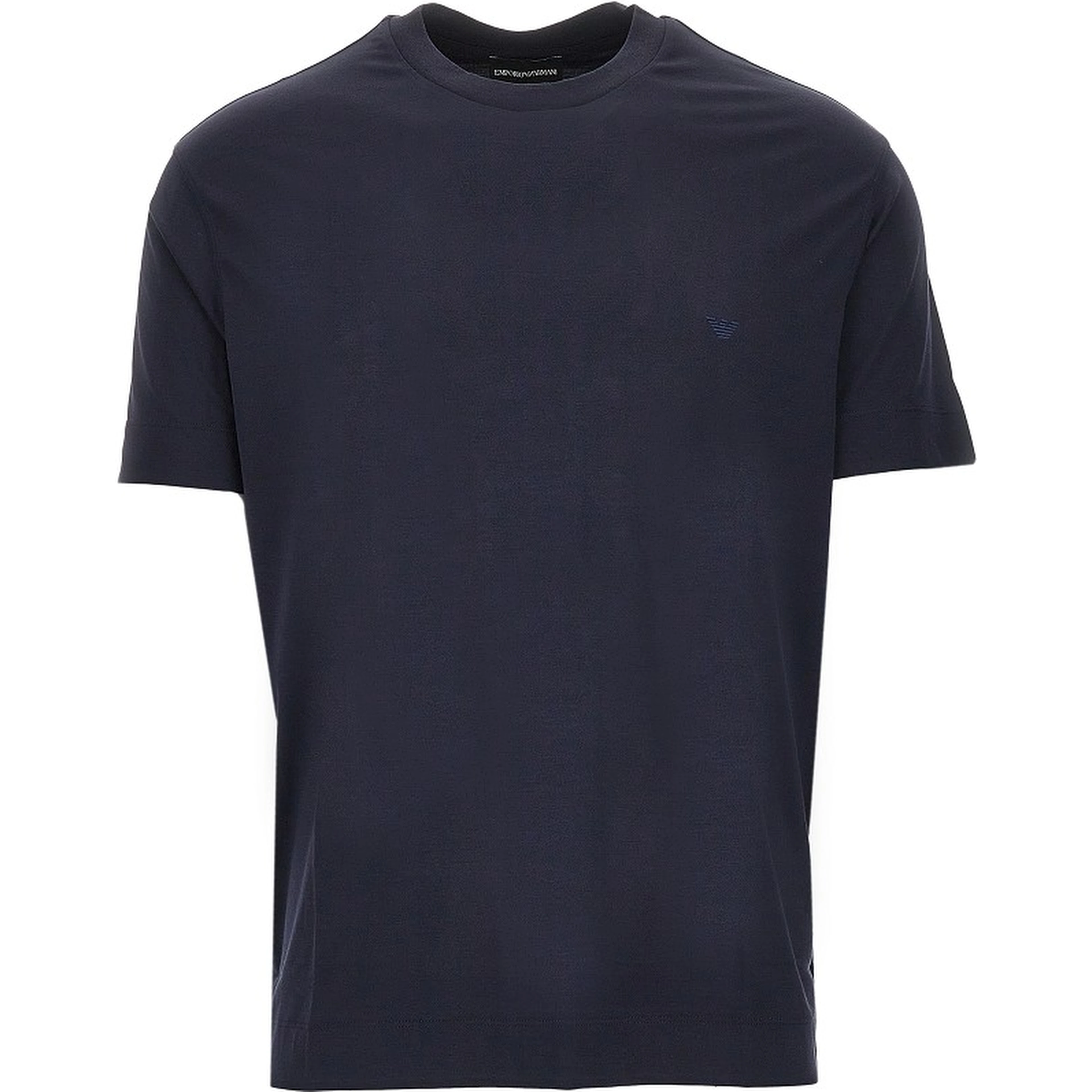 Stretch jersey T-shirt with Eagle embroidery