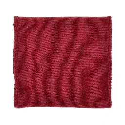Wool scarf with logo embroidery