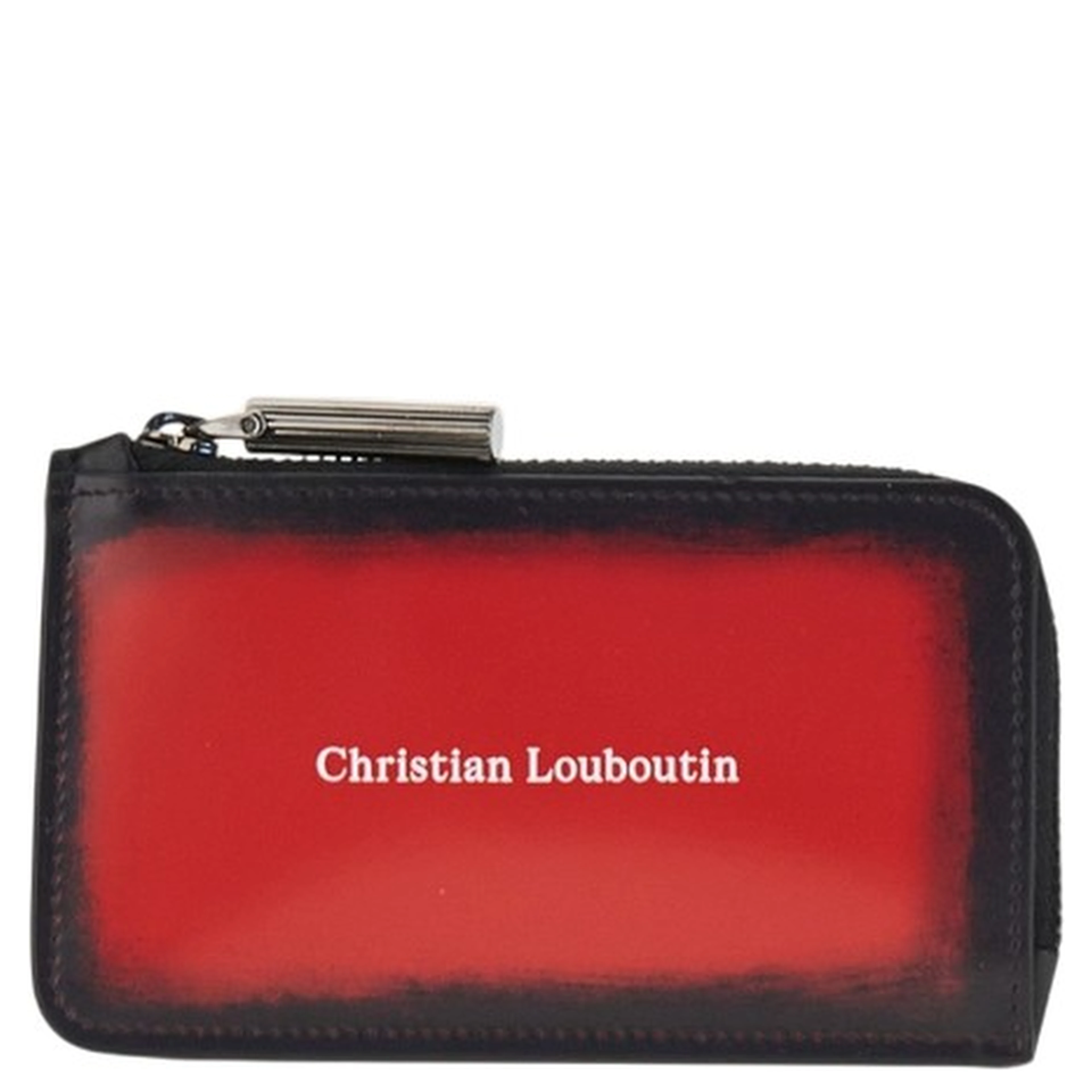 Brushed leather 'Canopy' card holder
