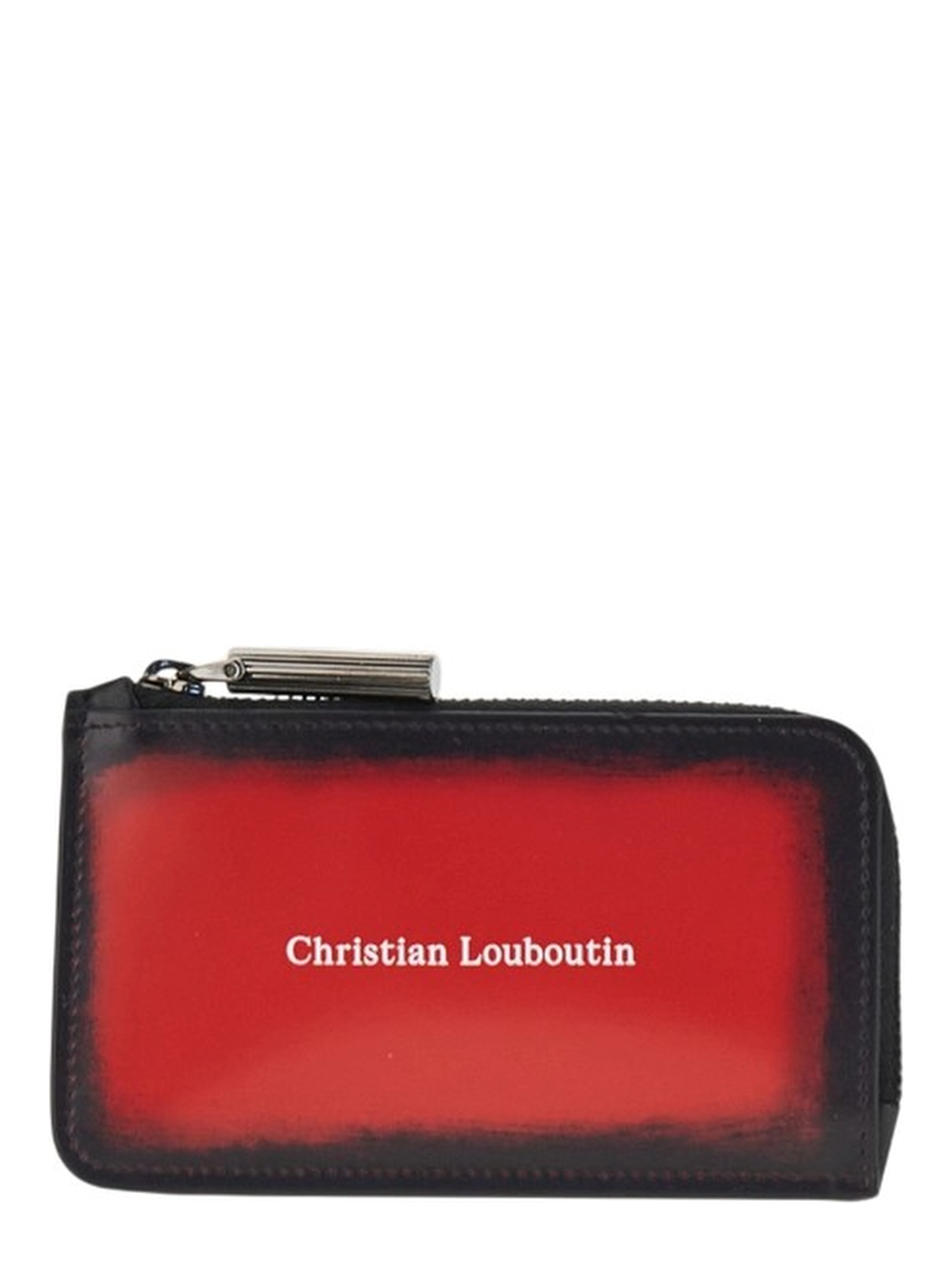 Brushed leather 'Canopy' card holder