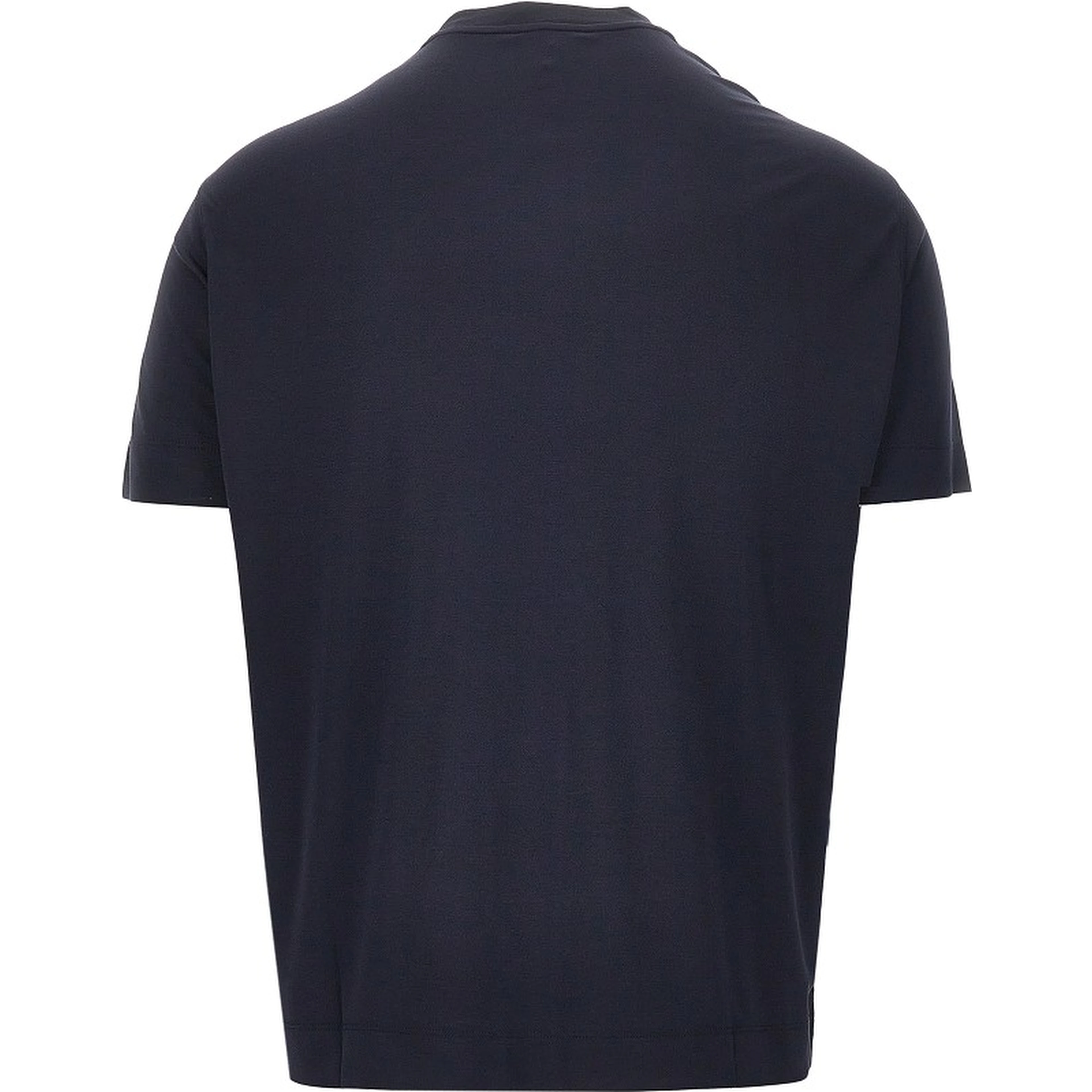 Stretch jersey T-shirt with Eagle embroidery