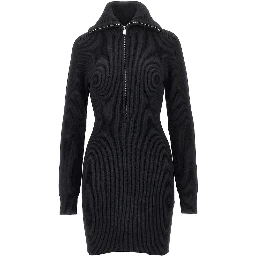 'June' knitted mini dress