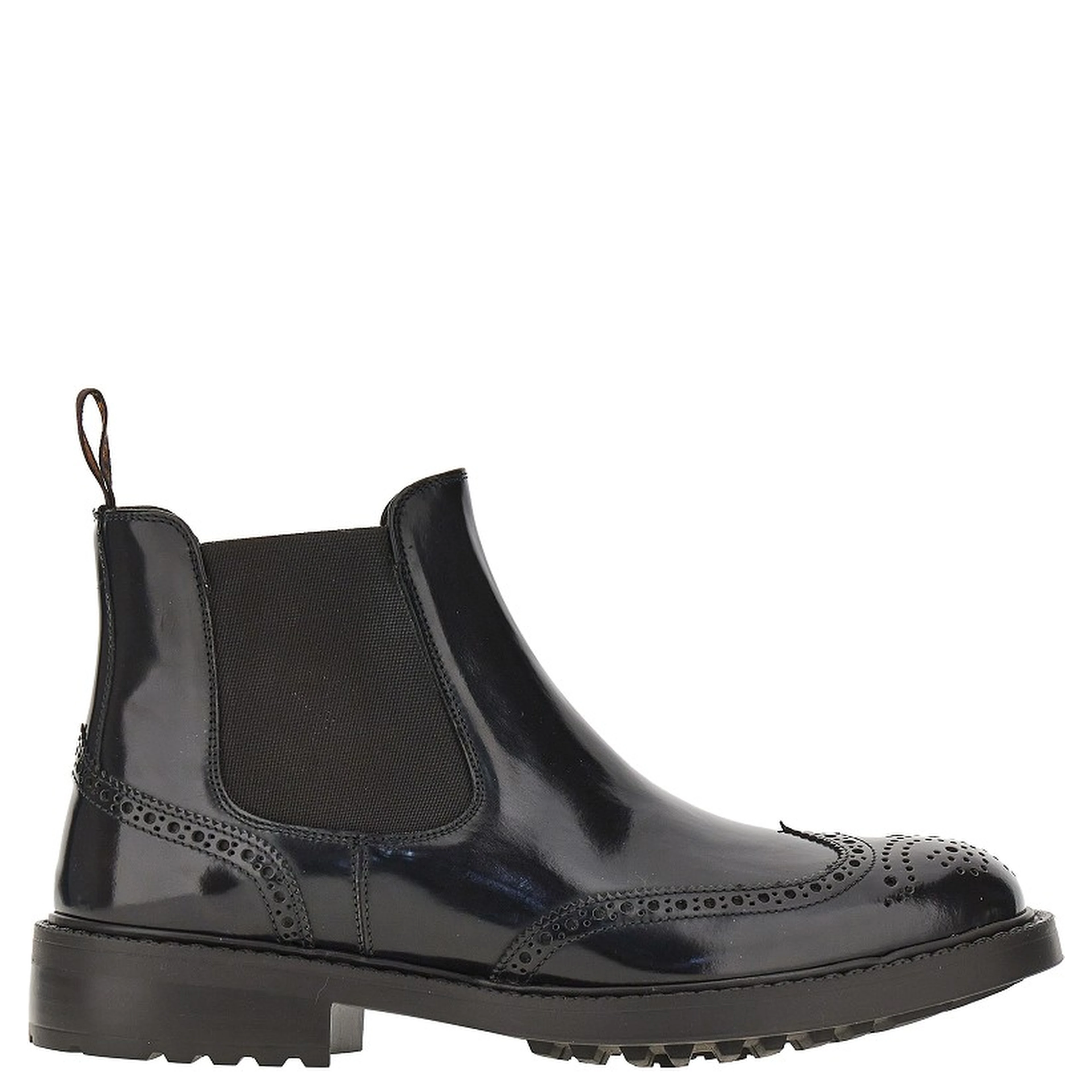 Spazzolato leather Chelsea boots