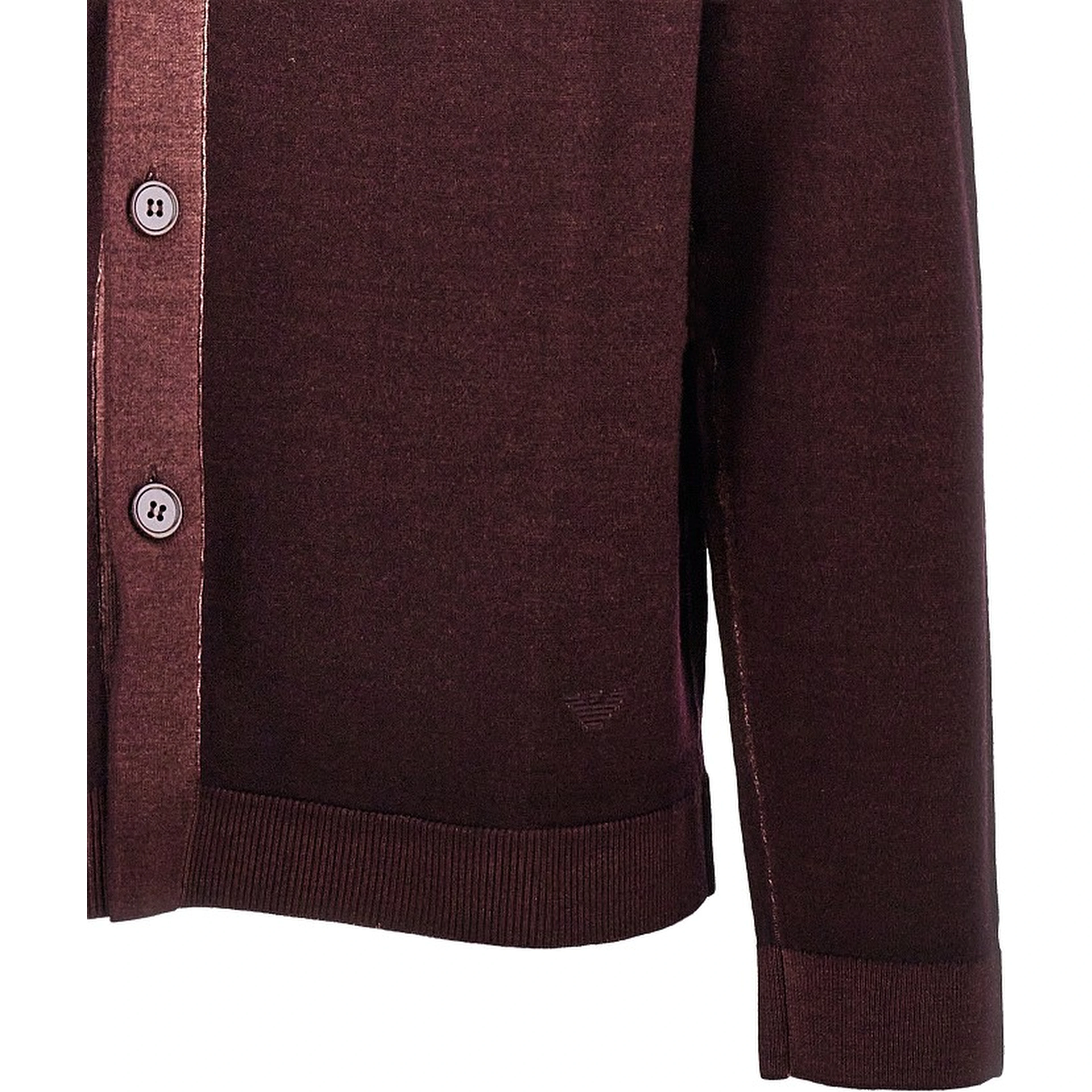 Virgin wool knitting cardigan