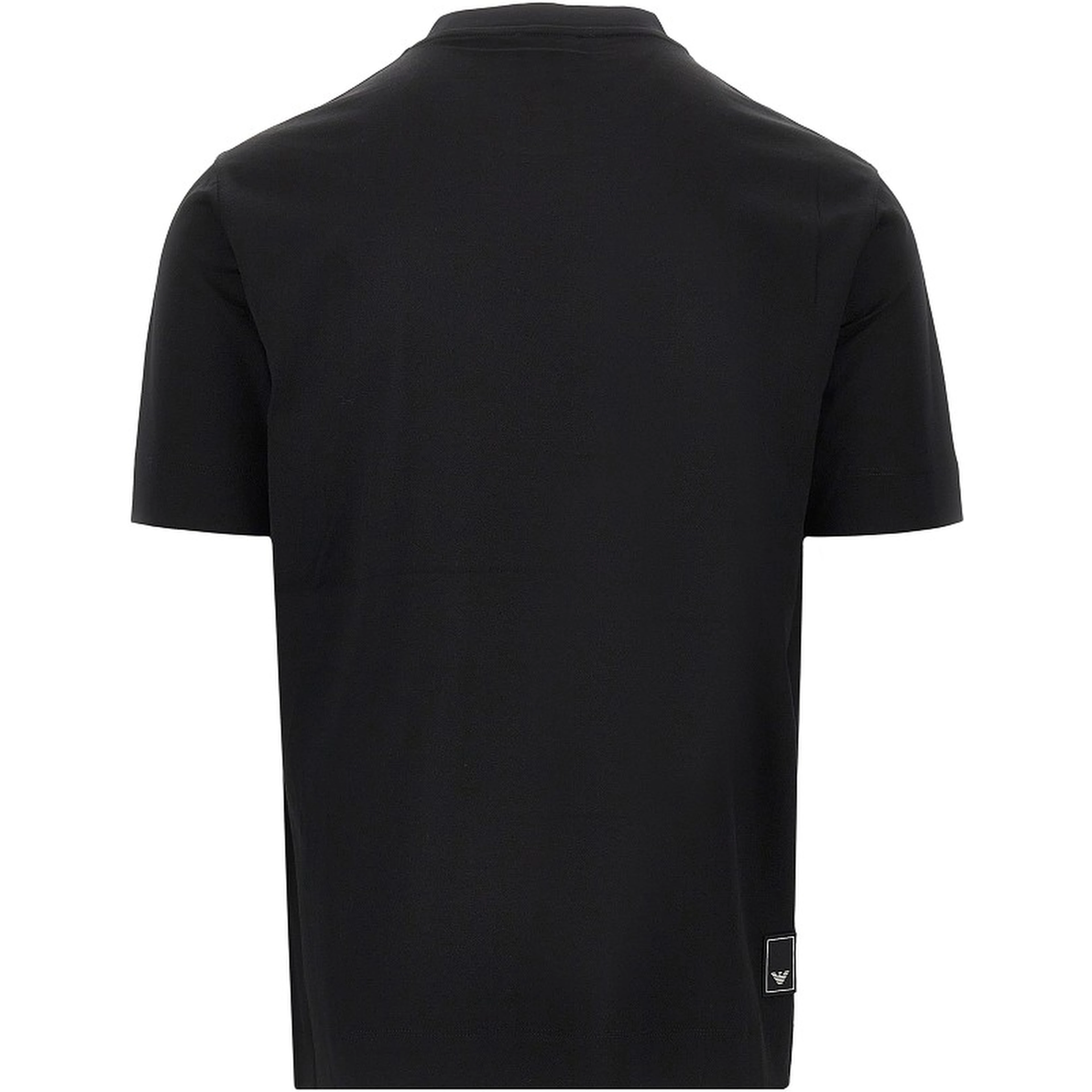Lyocell and cotton blend T-shirt with logo