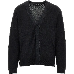Virgin wool knitting cardigan
