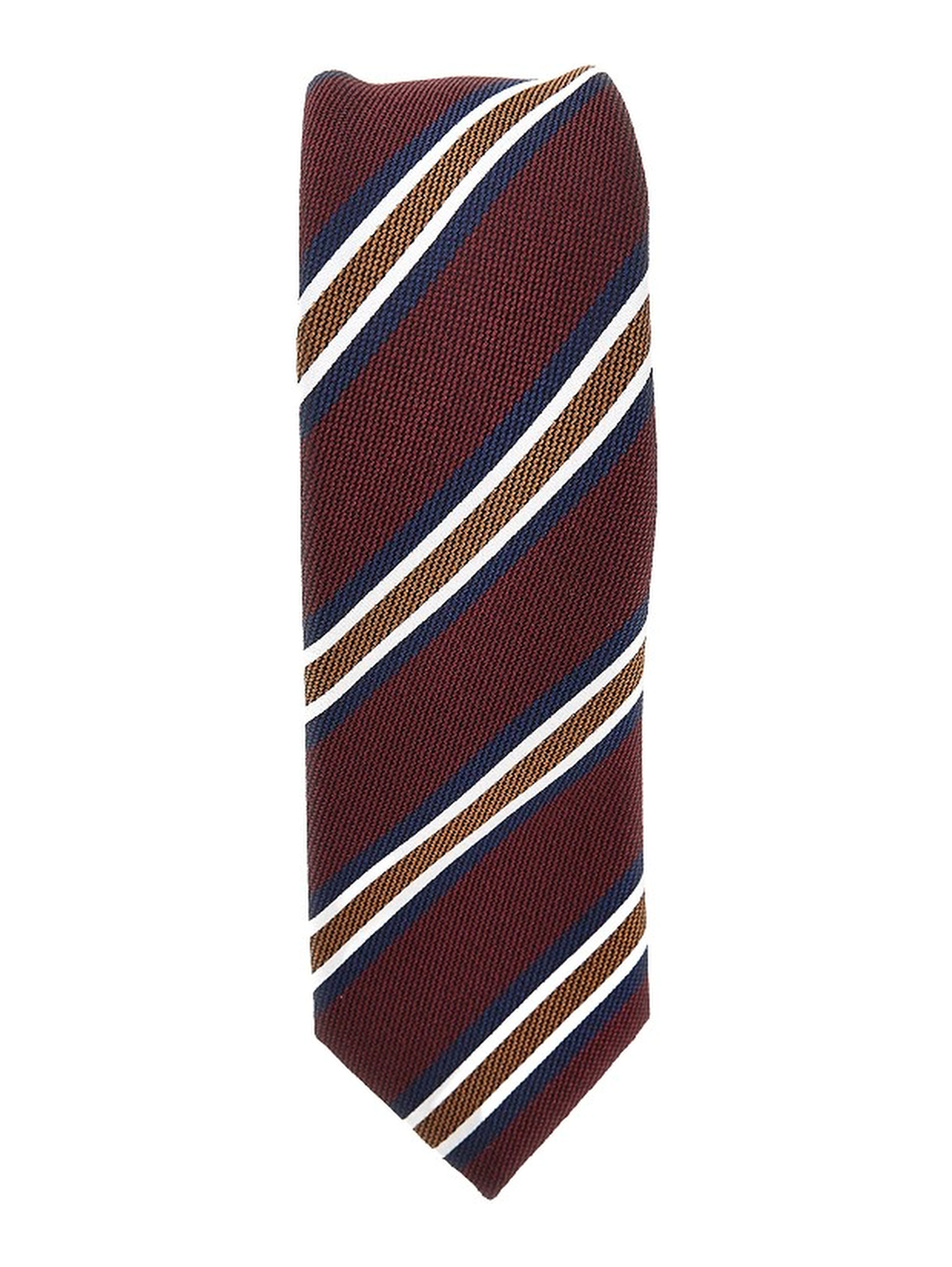 Silk necktie with jacquard motif