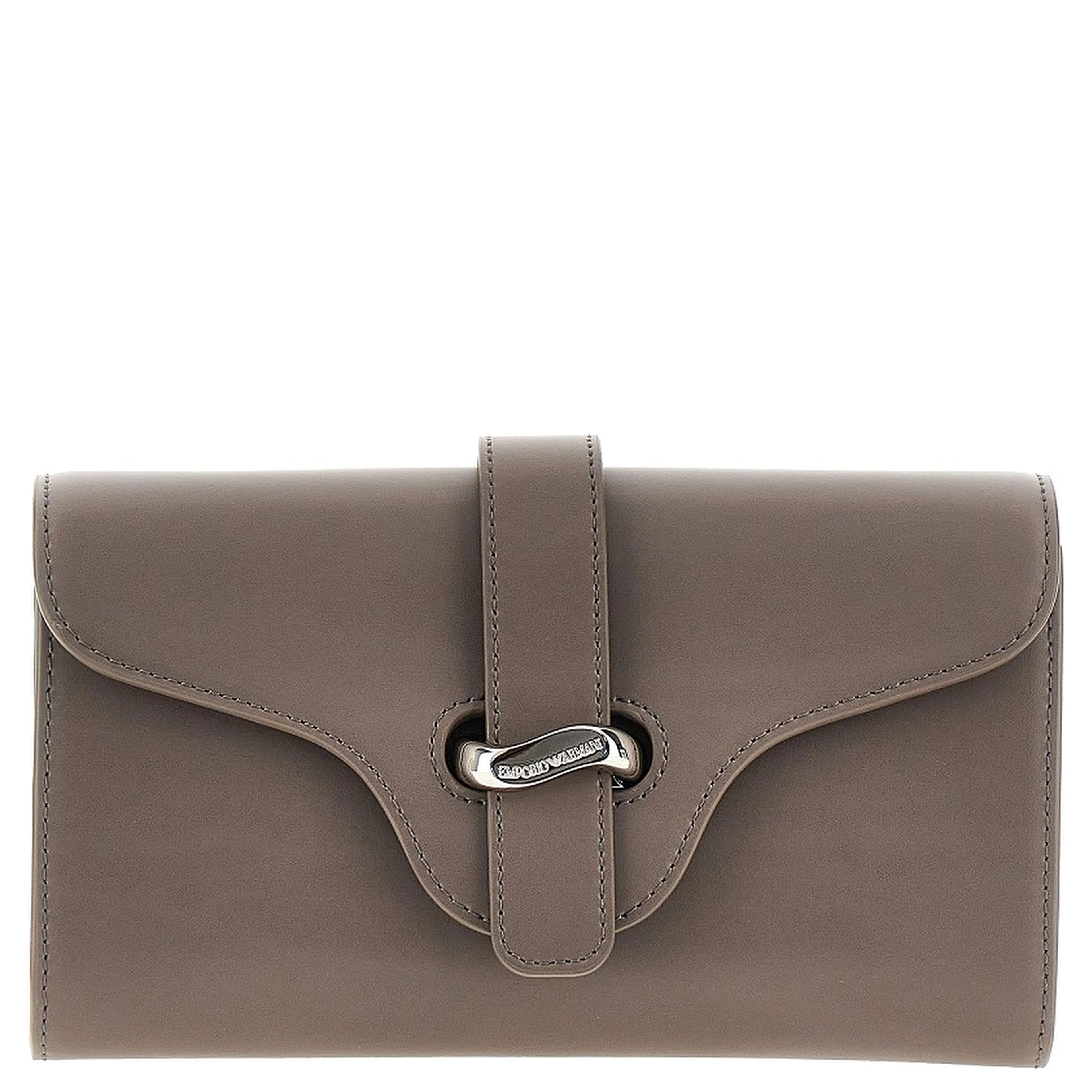 Leather clutch with chain