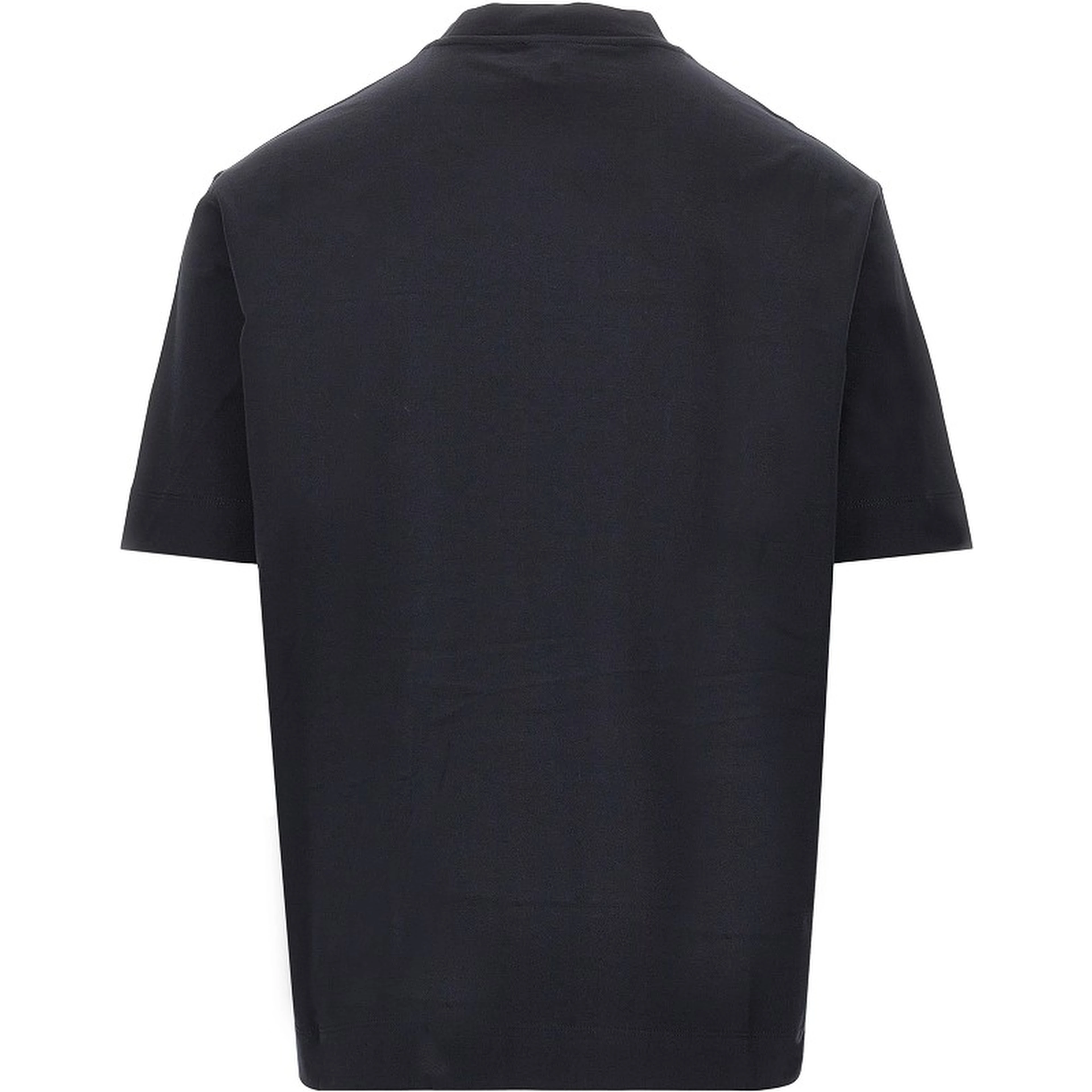 Jersey T-shirt with logo patch