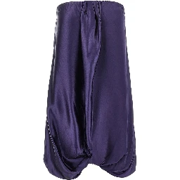 Satin midi dress