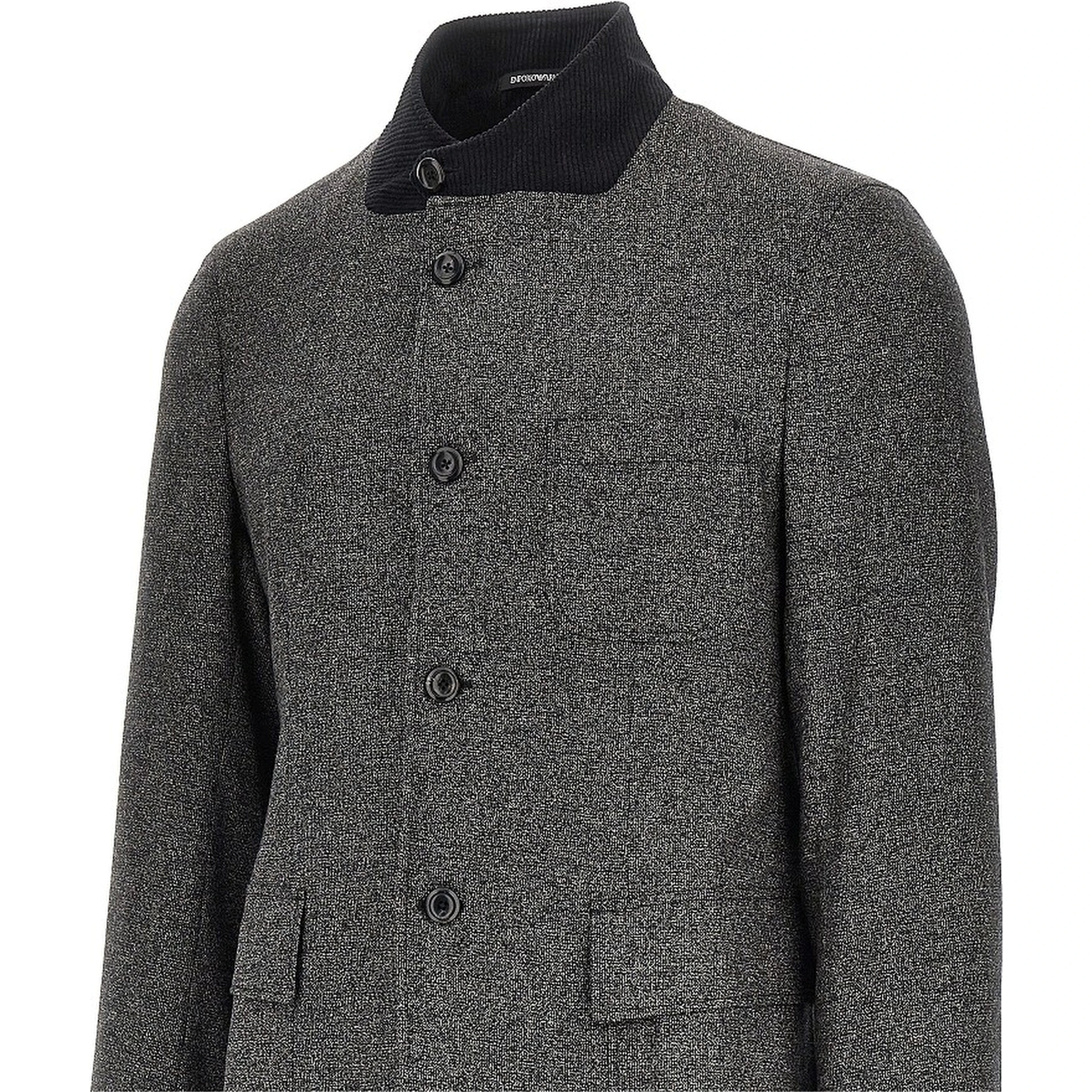 Mouliné kniited jacket