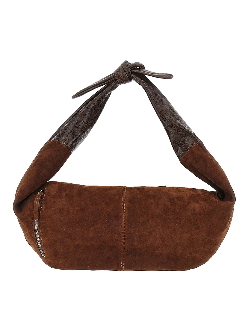 Leather large 'Adara' bag