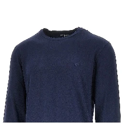 Stretch jersey T-shirt with Eagle embroidery