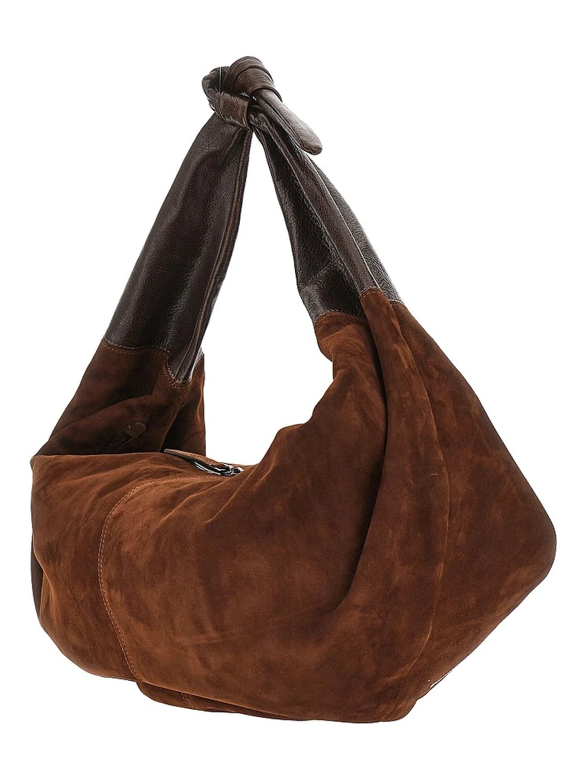 Leather large 'Adara' bag