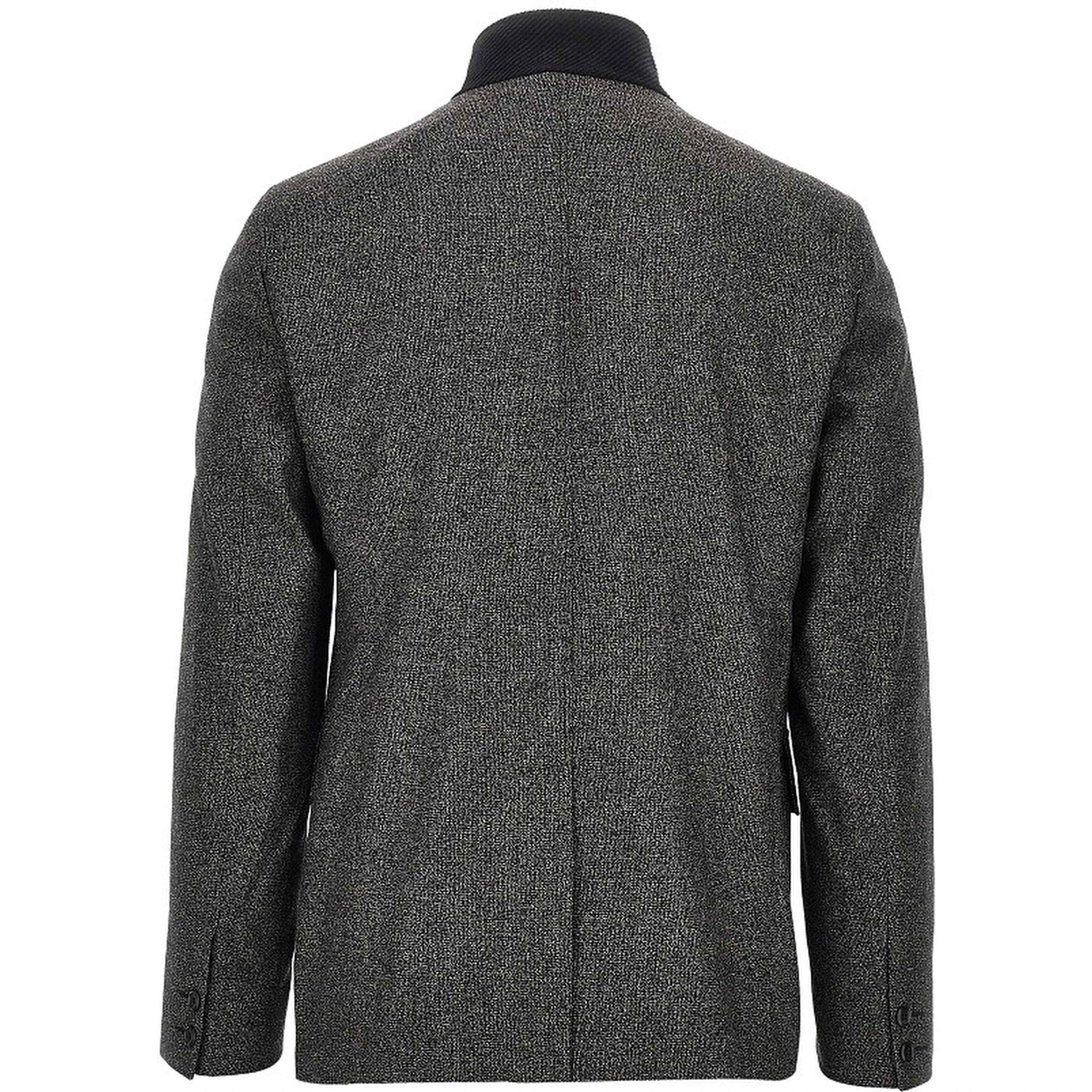 Mouliné kniited jacket