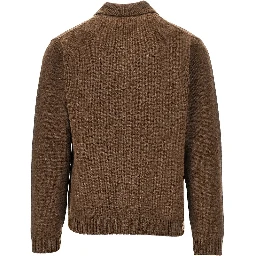 Upcycled cashmere cardigan