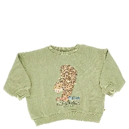 'Lou' printed crewneck sweatshirt