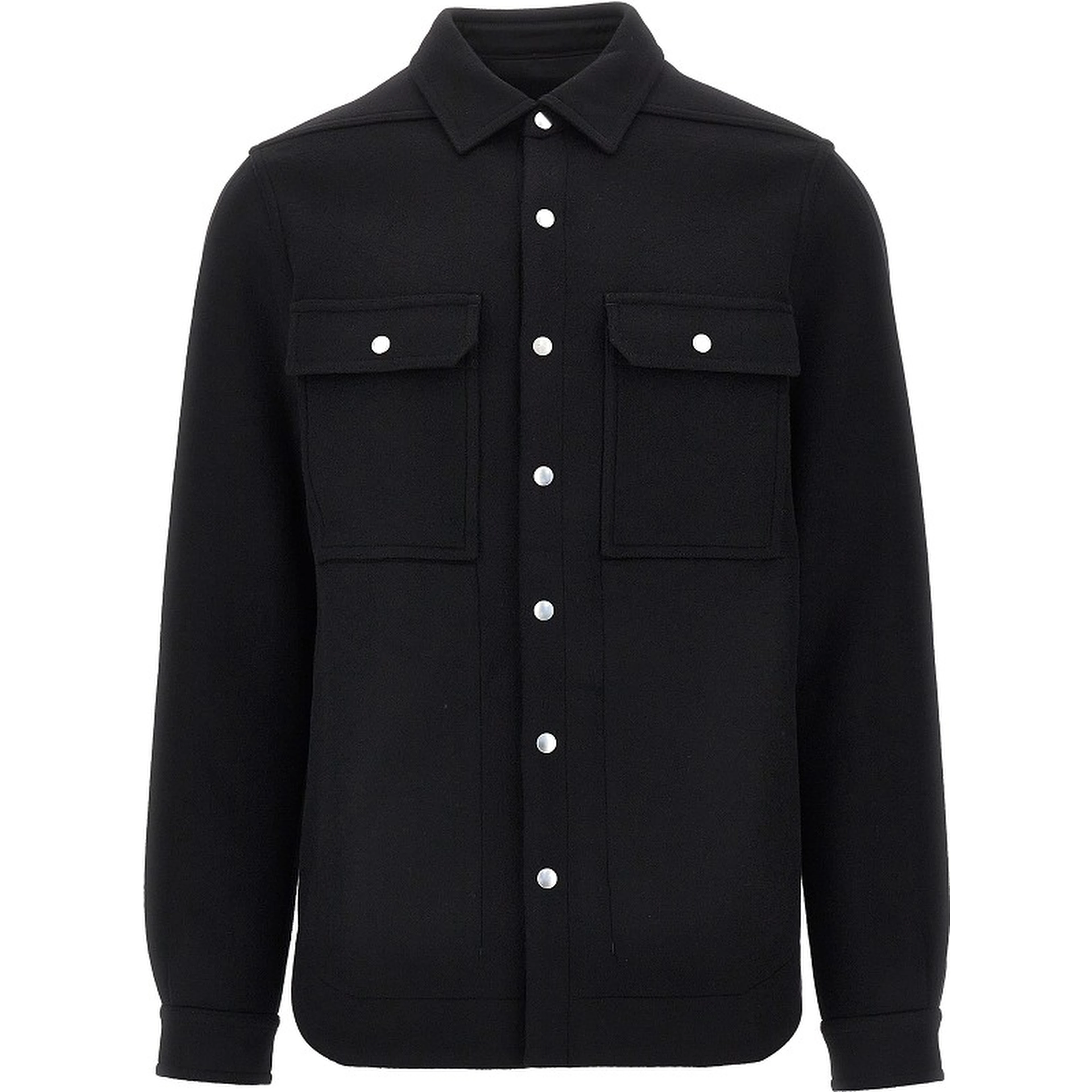 Wool cloth overshirt