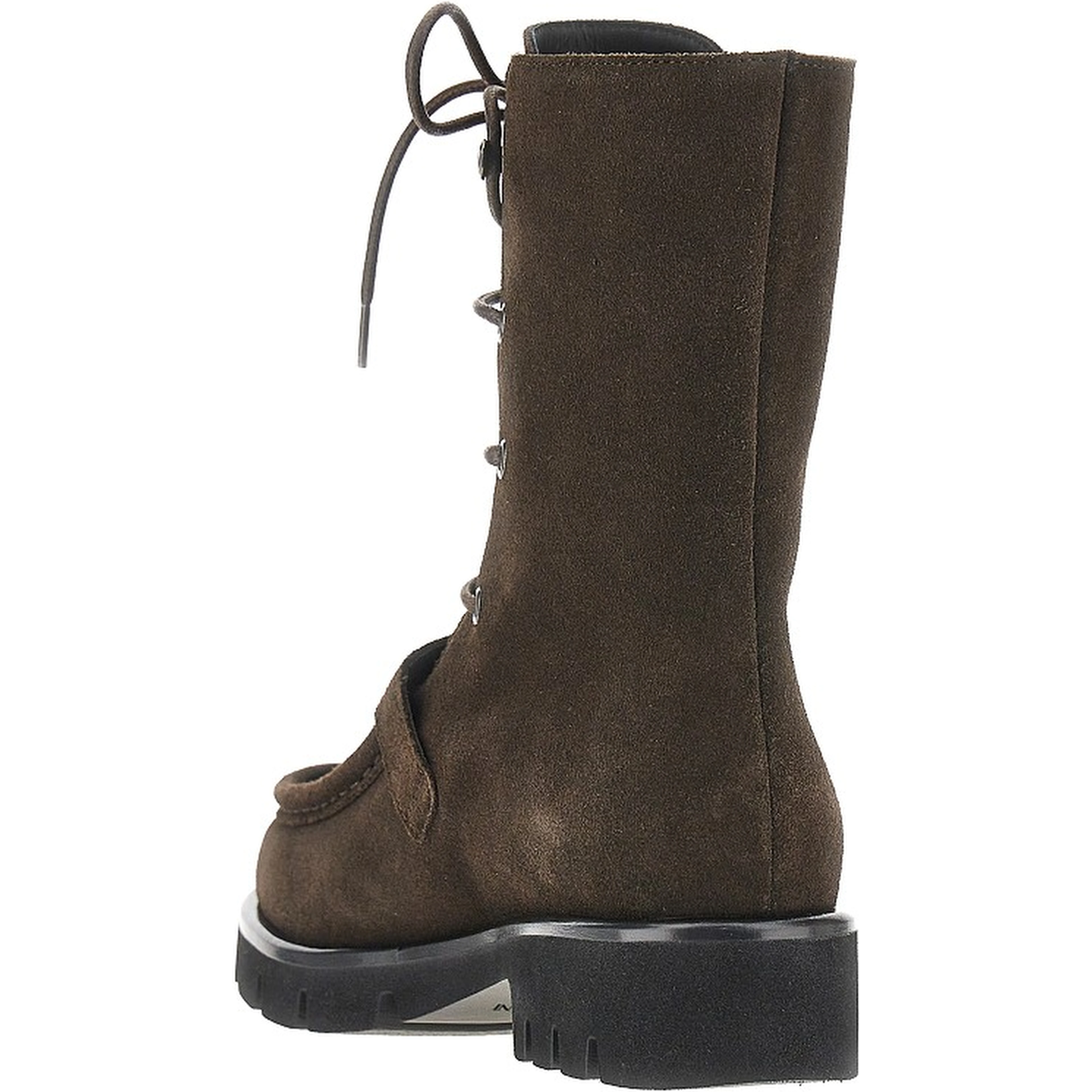 Suede leather ankle boots