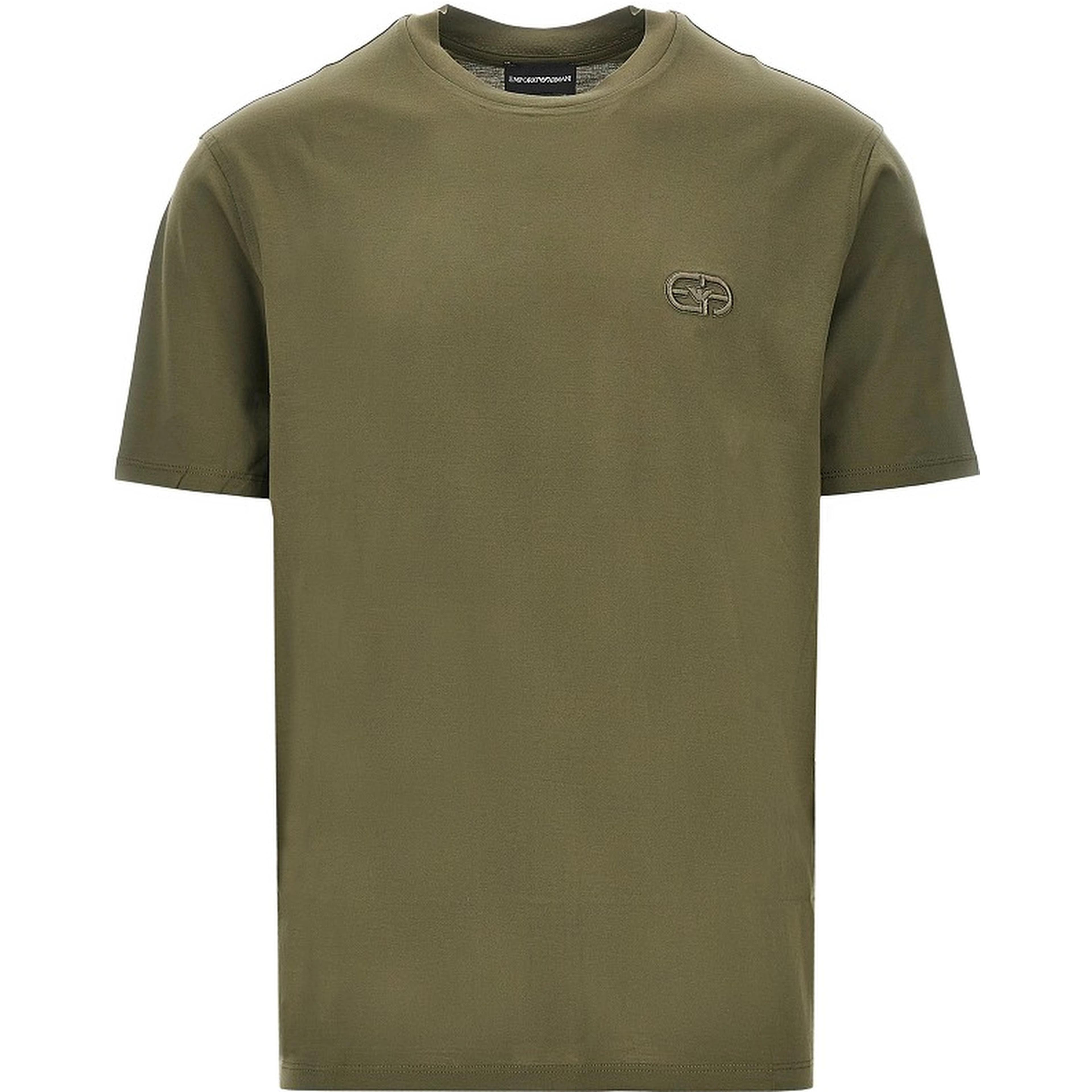 Lyocell-blend jersey T-shirt with embroidery