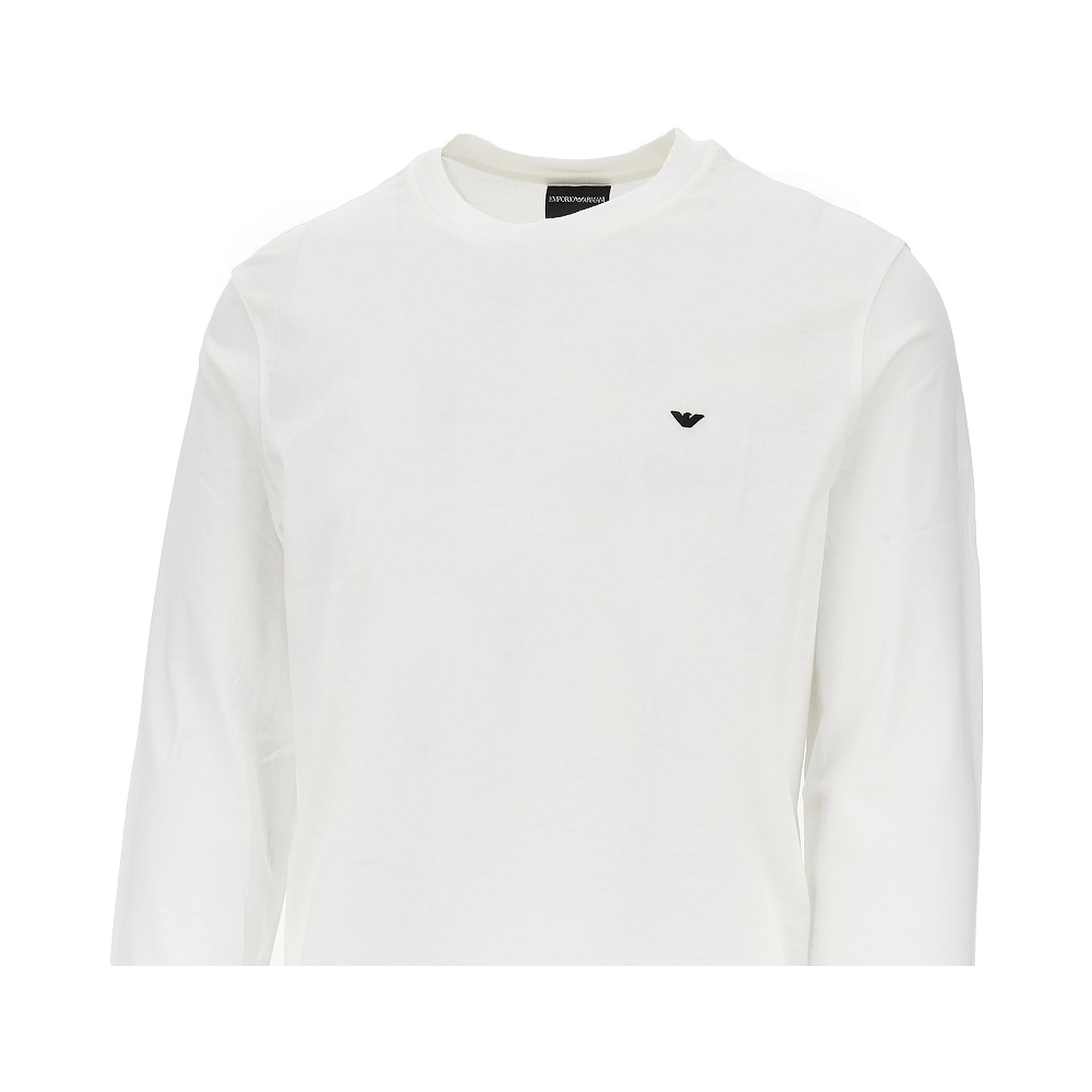 Lyocell and cotton blend T-shirt with logo