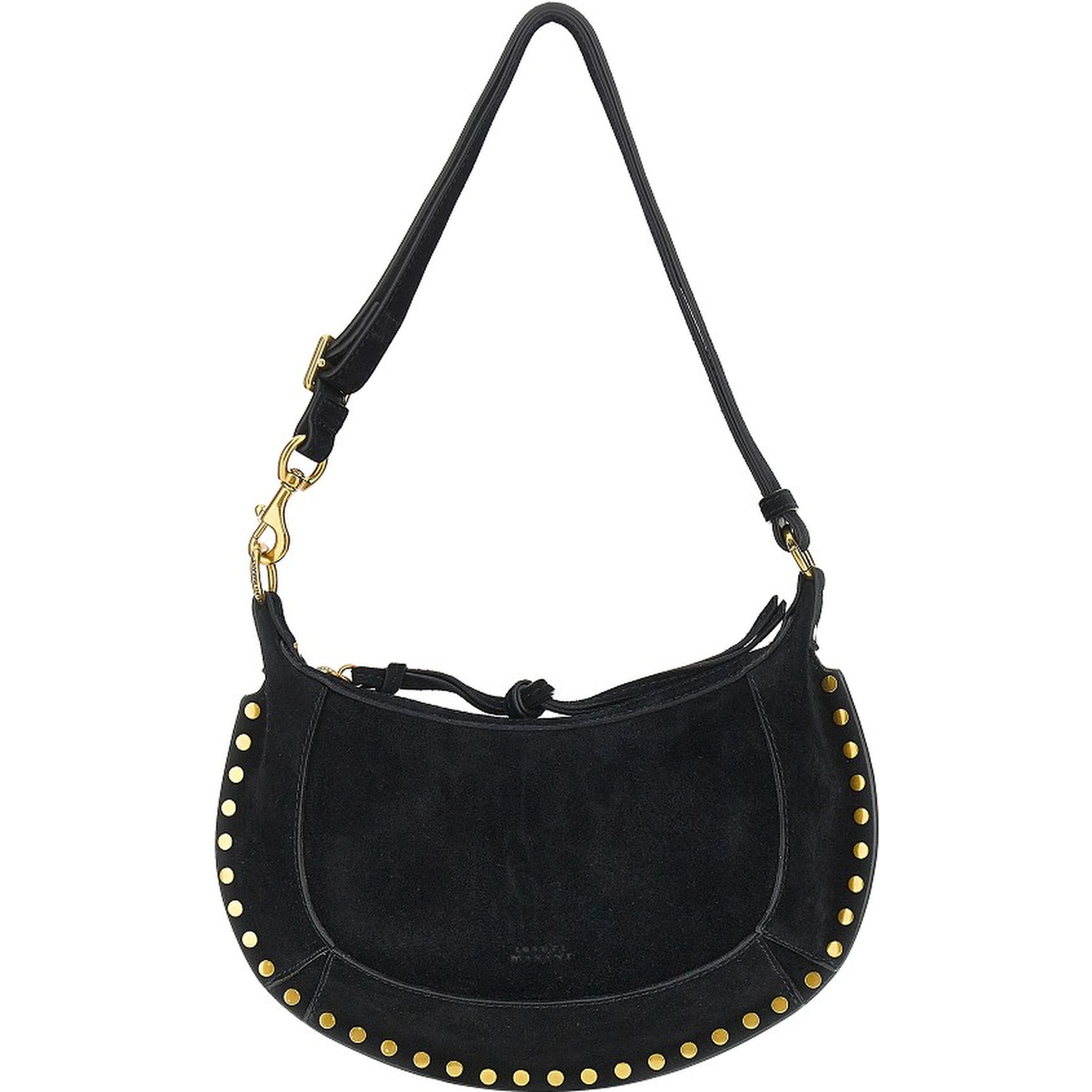 Suede leather Oskan Moon bag