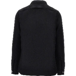 Wool cloth overshirt