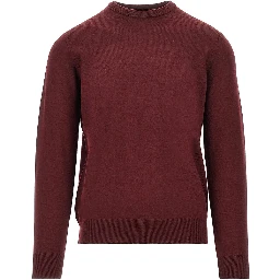 Merino wool crewneck sweater