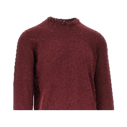Merino wool crewneck sweater