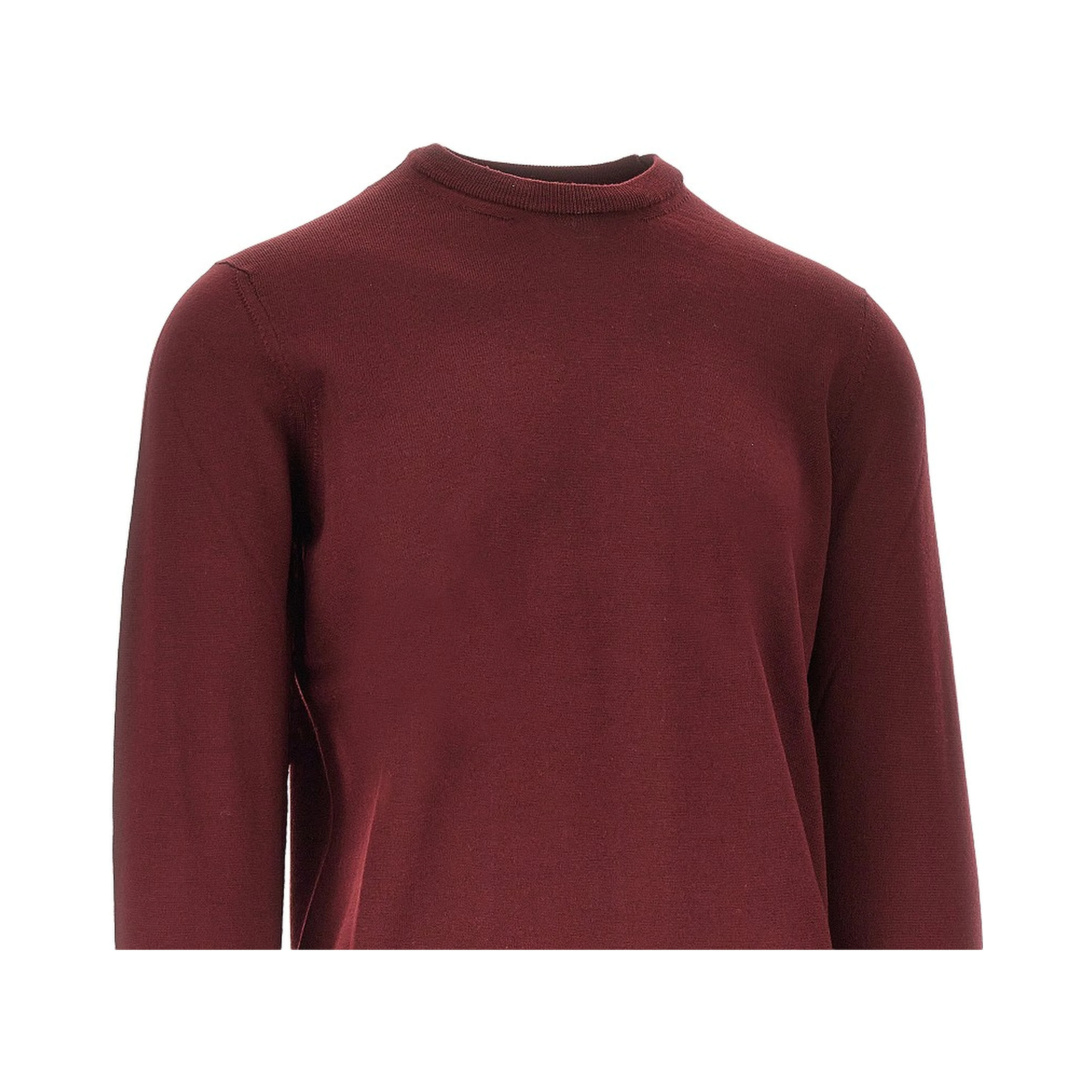Merino wool crewneck sweater