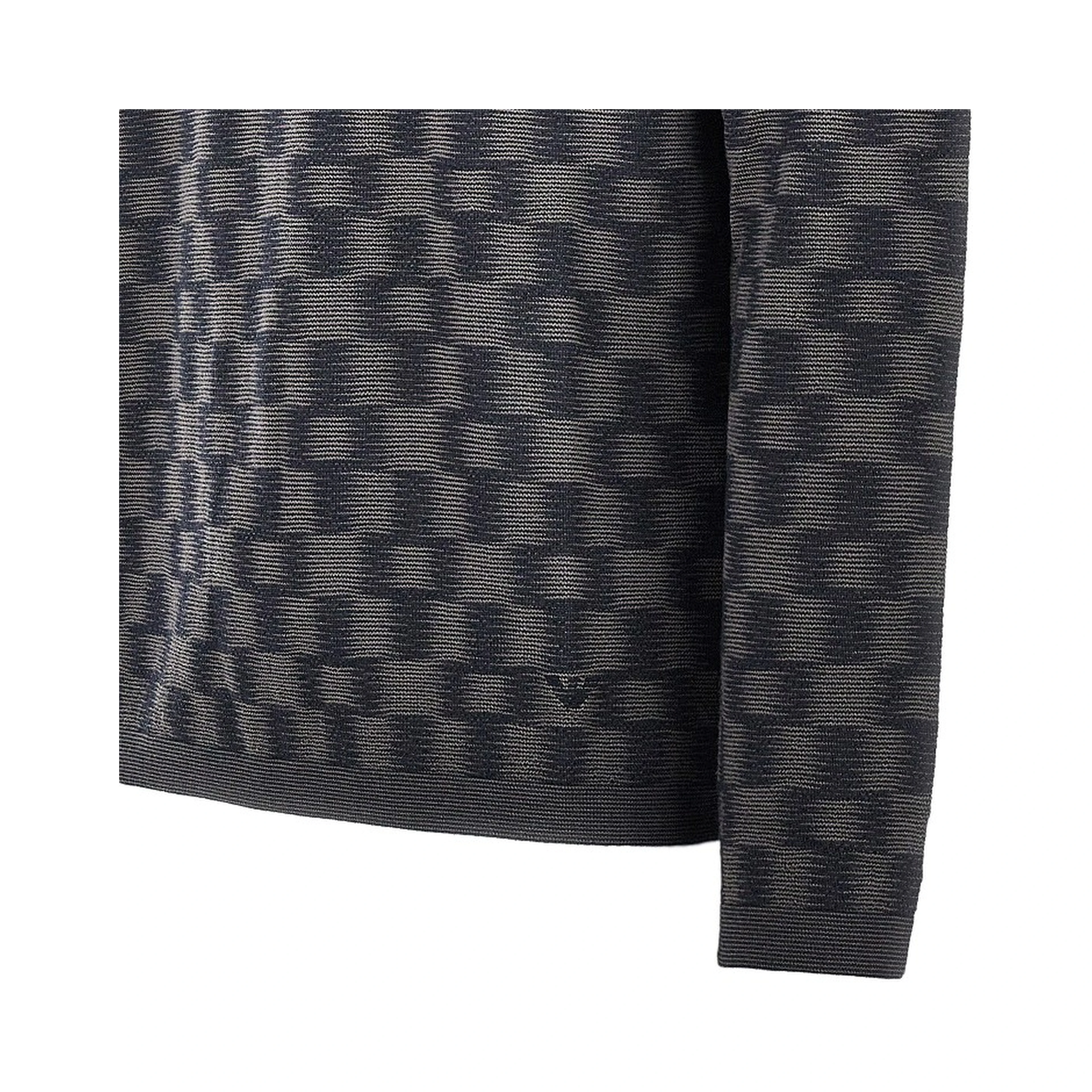 Virgin wool sweater with Check motif