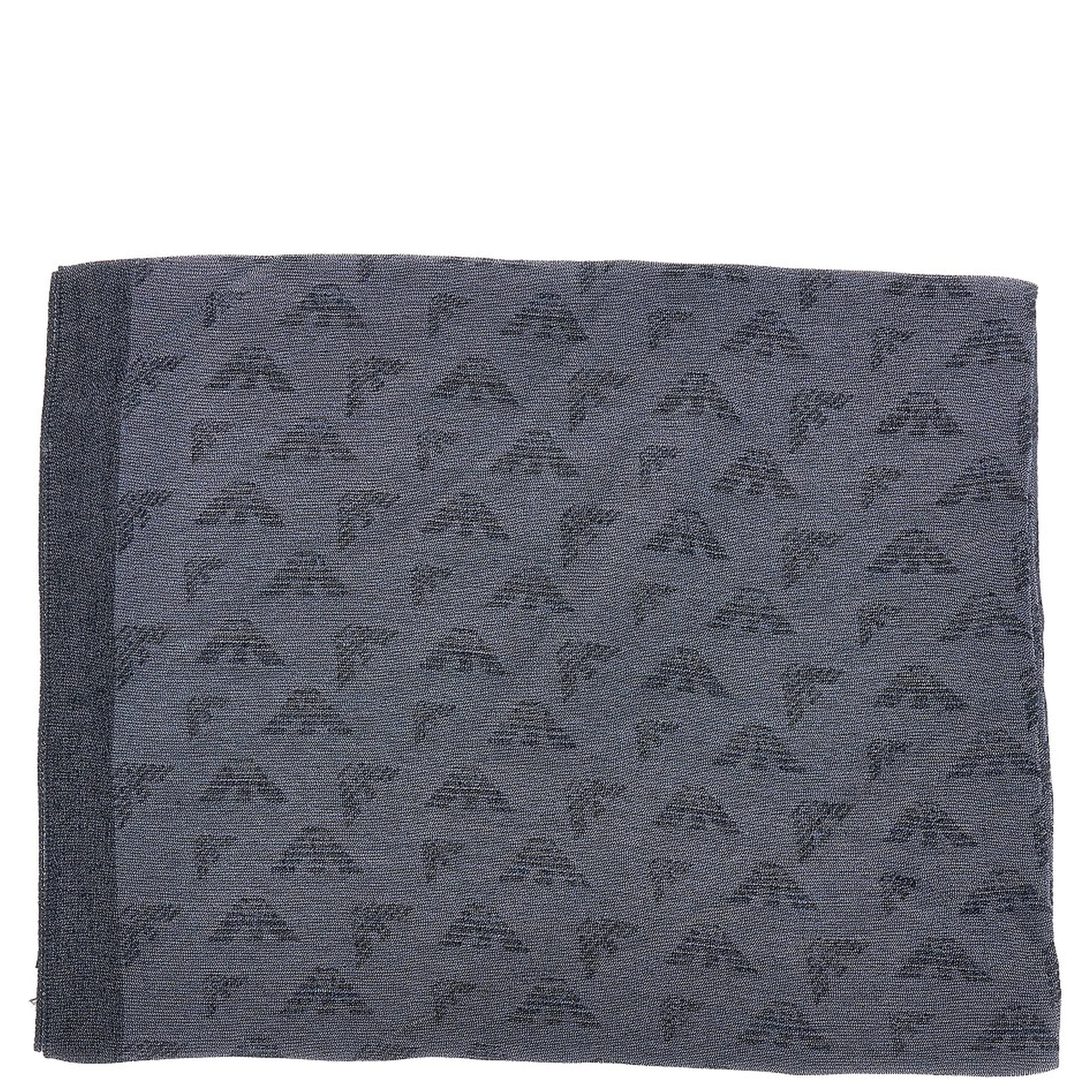 Viscose-blend scarf with Eagle motif