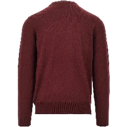 Merino wool crewneck sweater