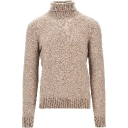 Cashmere-blend turtleneck sweater