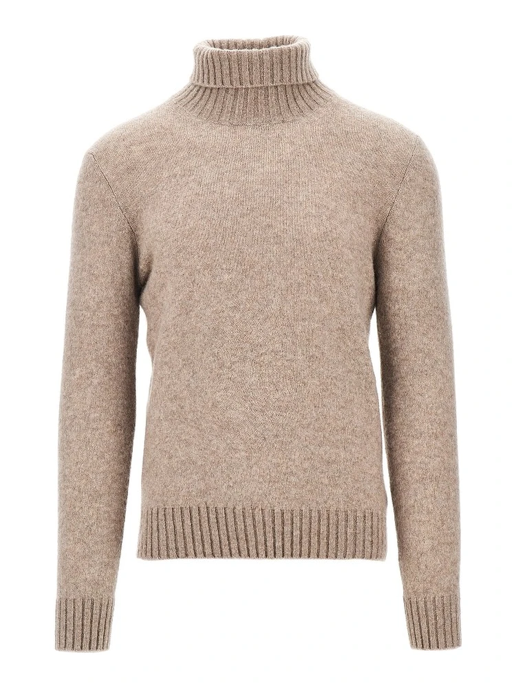 Cashmere-blend turtleneck sweater