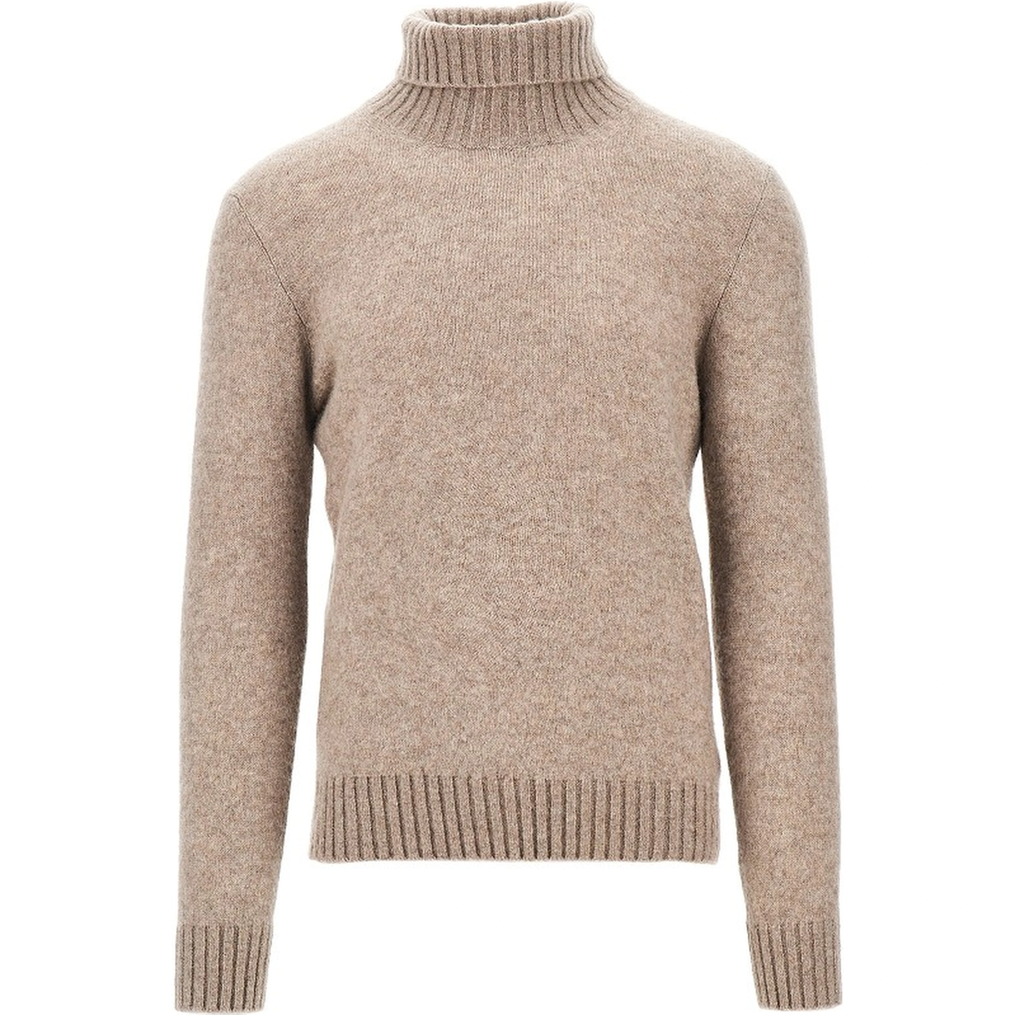 Cashmere-blend turtleneck sweater