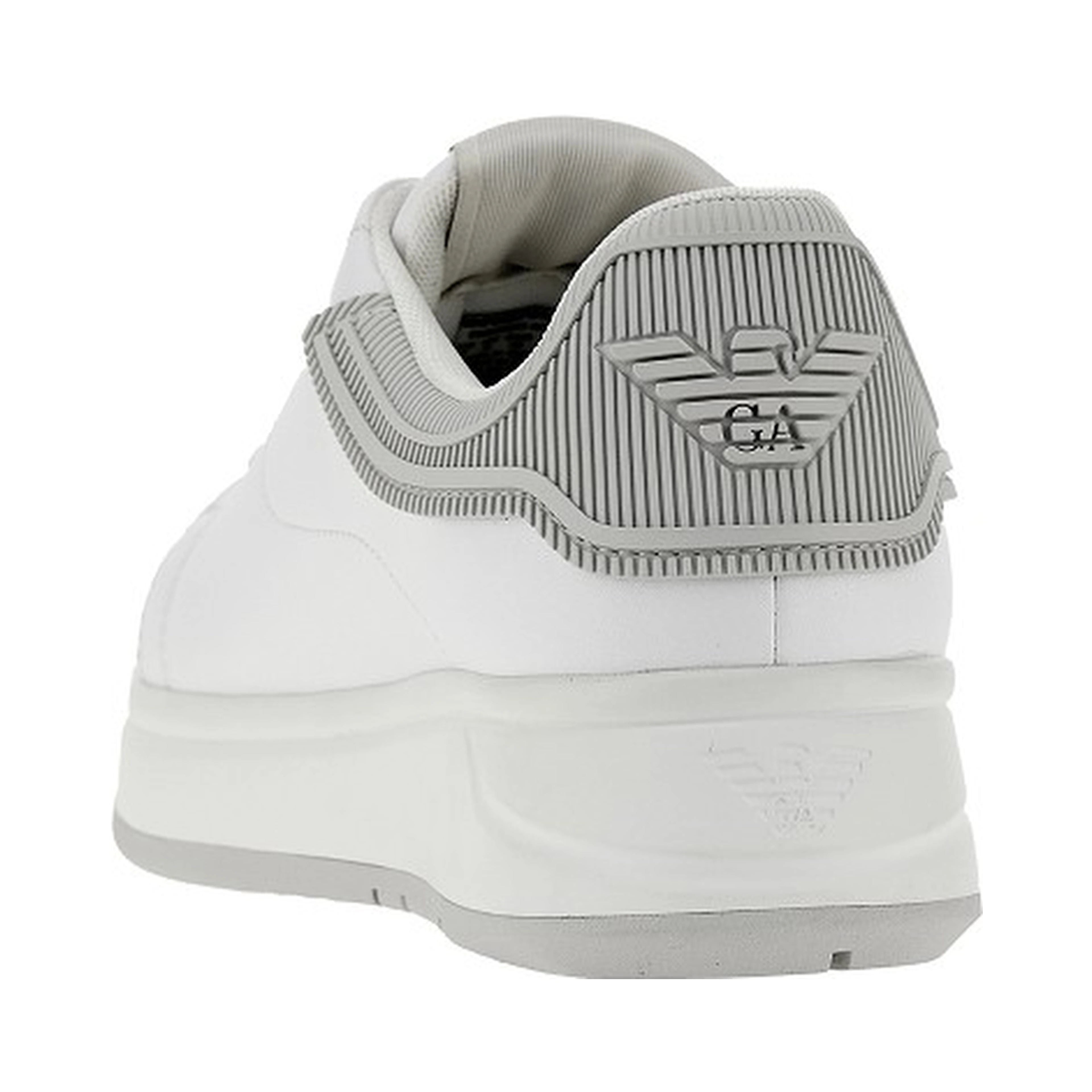 Leather sneakers with Eagle logo