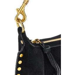 Suede leather Oskan Moon bag