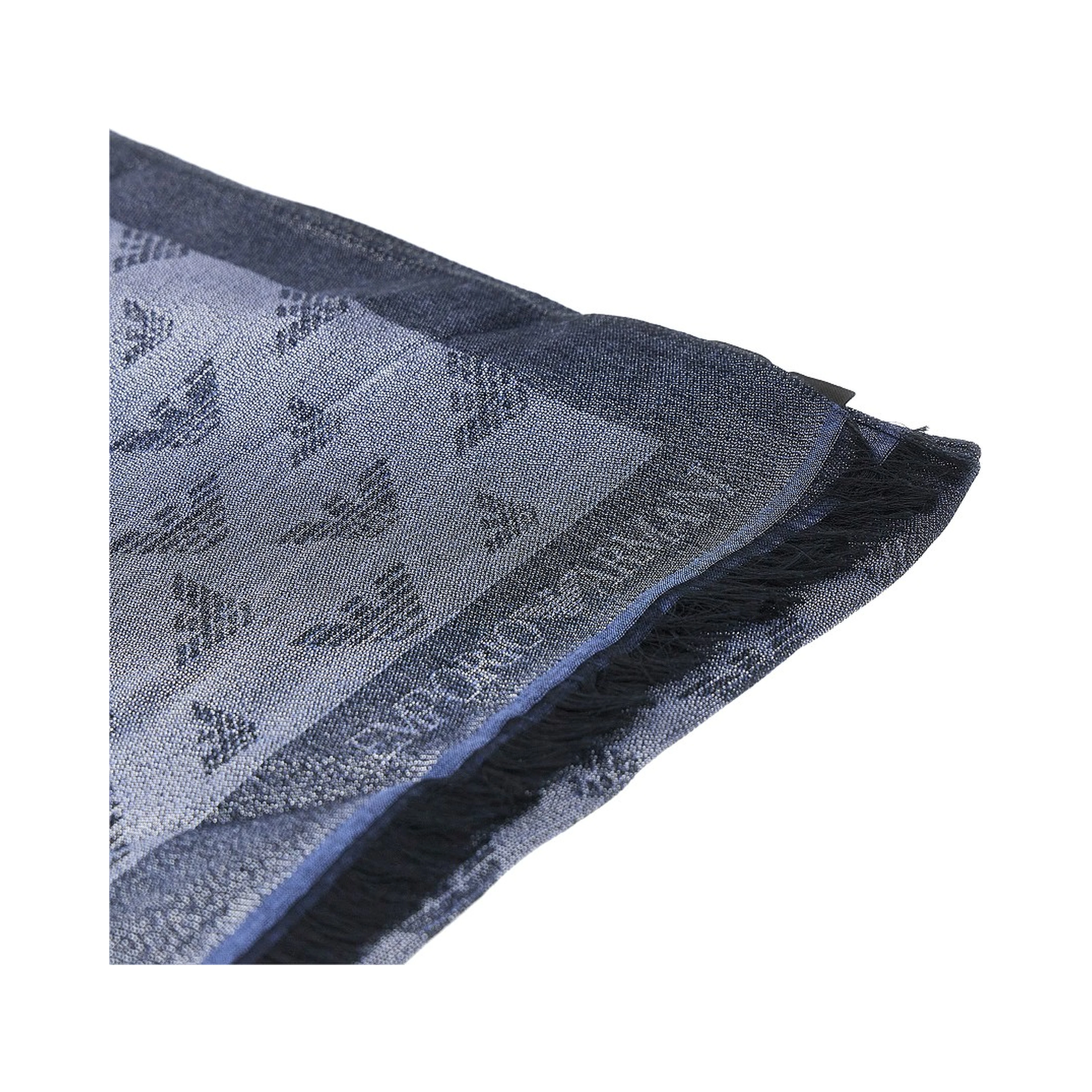 Viscose-blend scarf with Eagle motif
